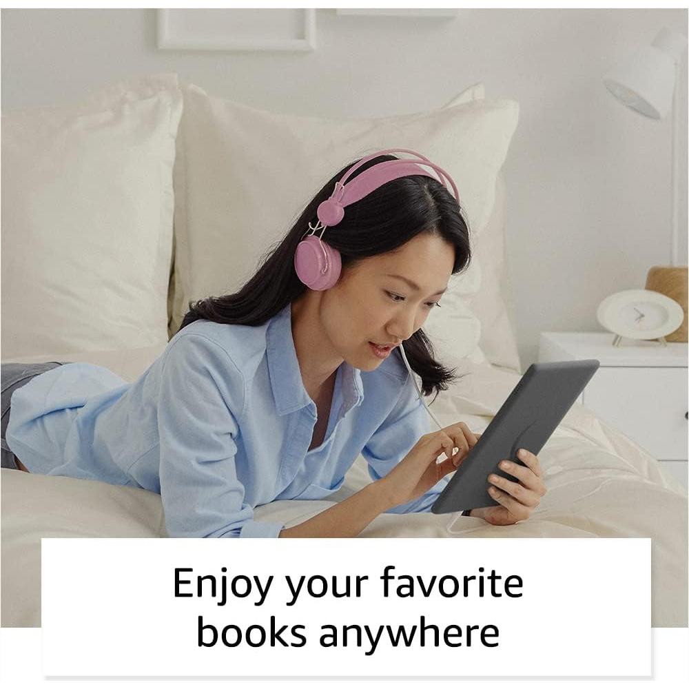 Amazon Fire HD 8 Plus tablet, 8” HD Display, 32 GB, 30% faster processor, 3GB RAM, wireless charging, (2022 release), Gray