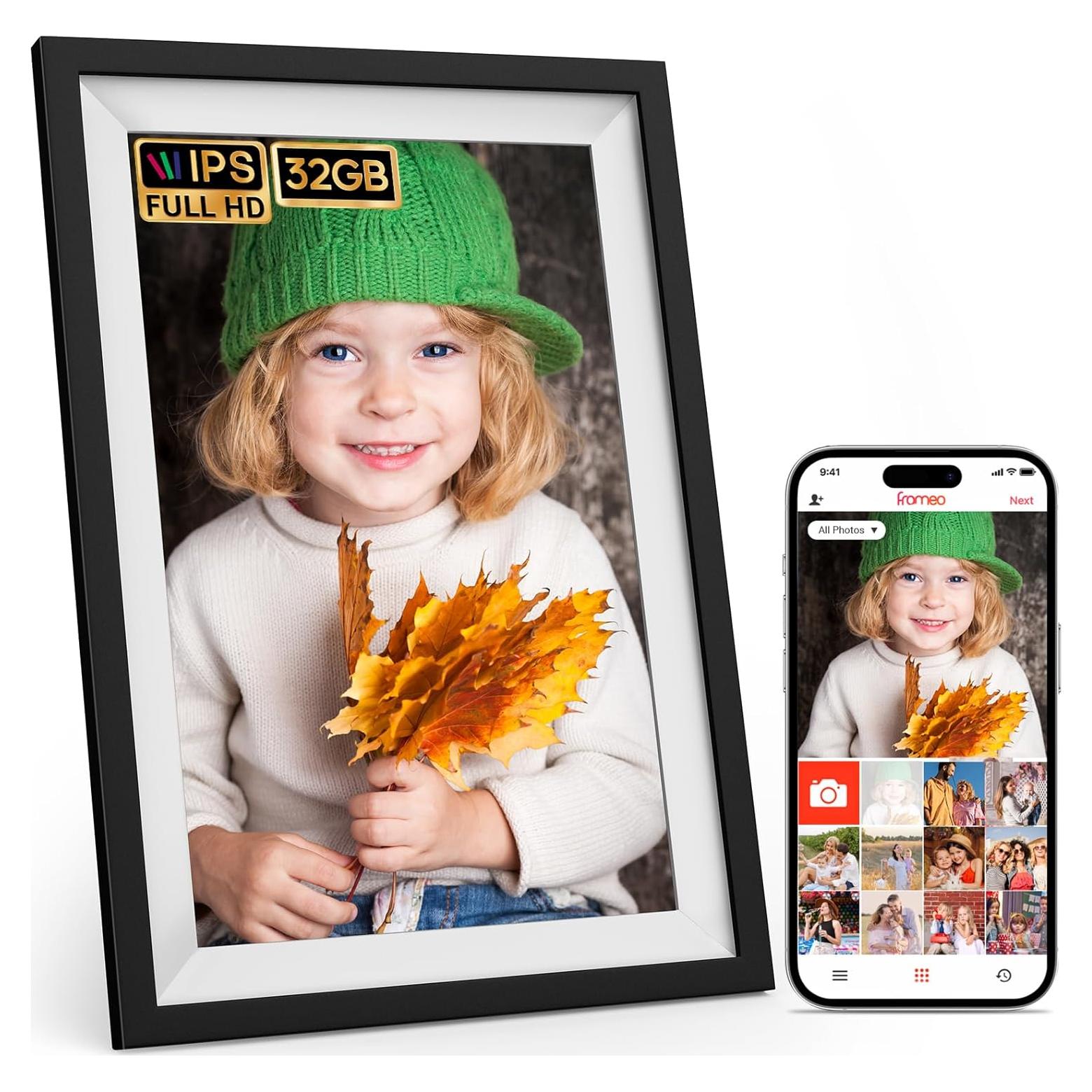 Marco de Fotos Digital WiFi AISLPC 10.1" 32GB HD IPS