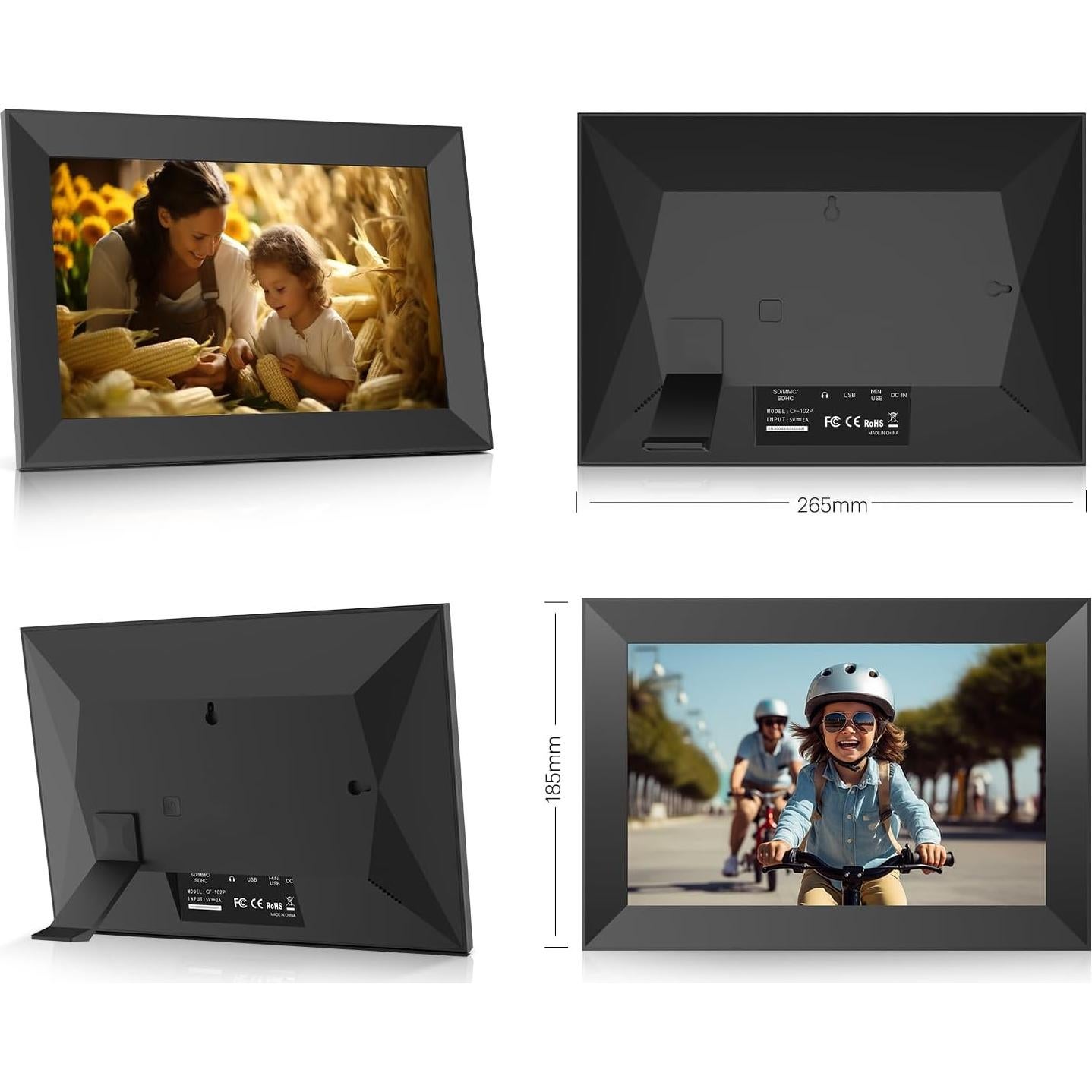 Marco Digital KODAK 10.1" WiFi Pantalla Táctil HD 32GB