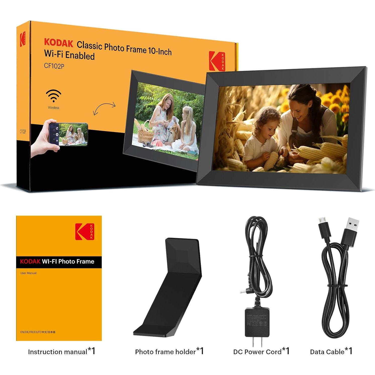 Marco Digital KODAK 10.1" WiFi Pantalla Táctil HD 32GB