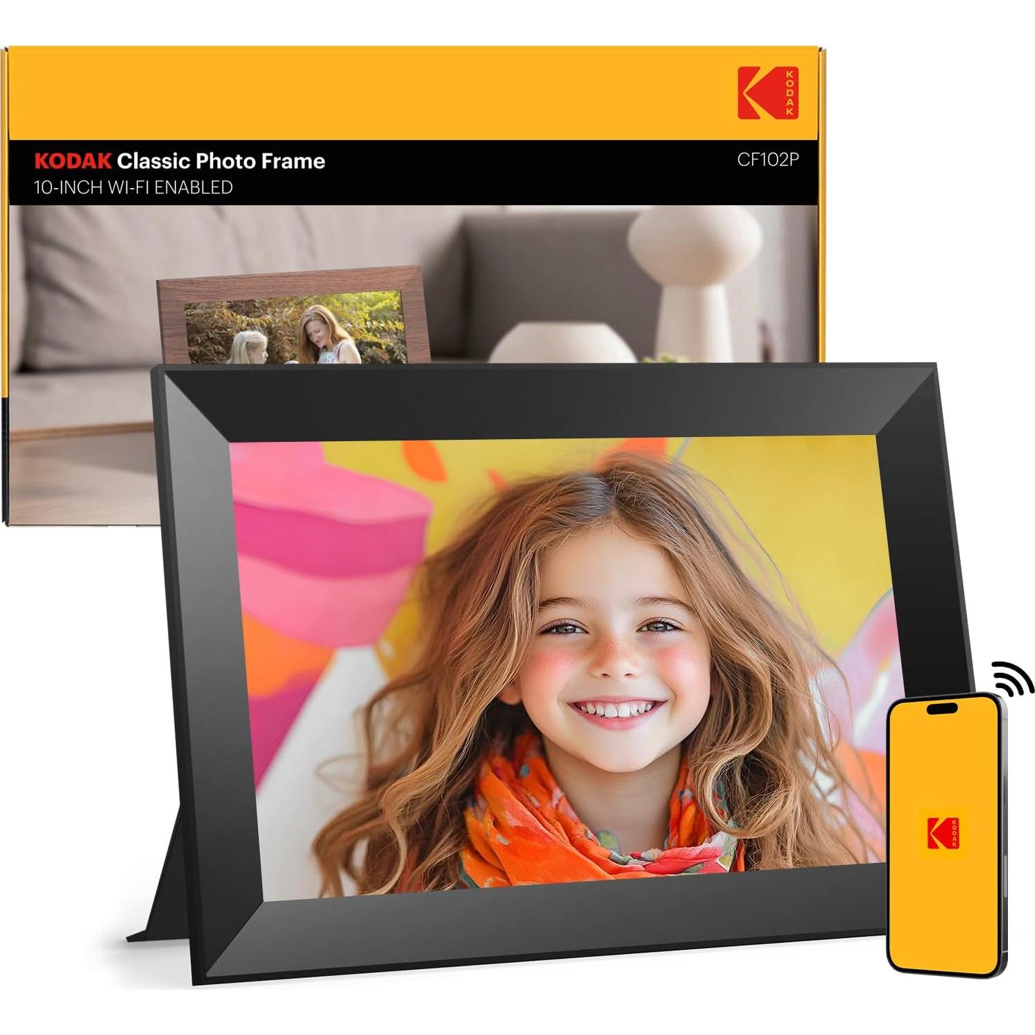 Marco Digital KODAK 10.1" WiFi Pantalla Táctil HD 32GB