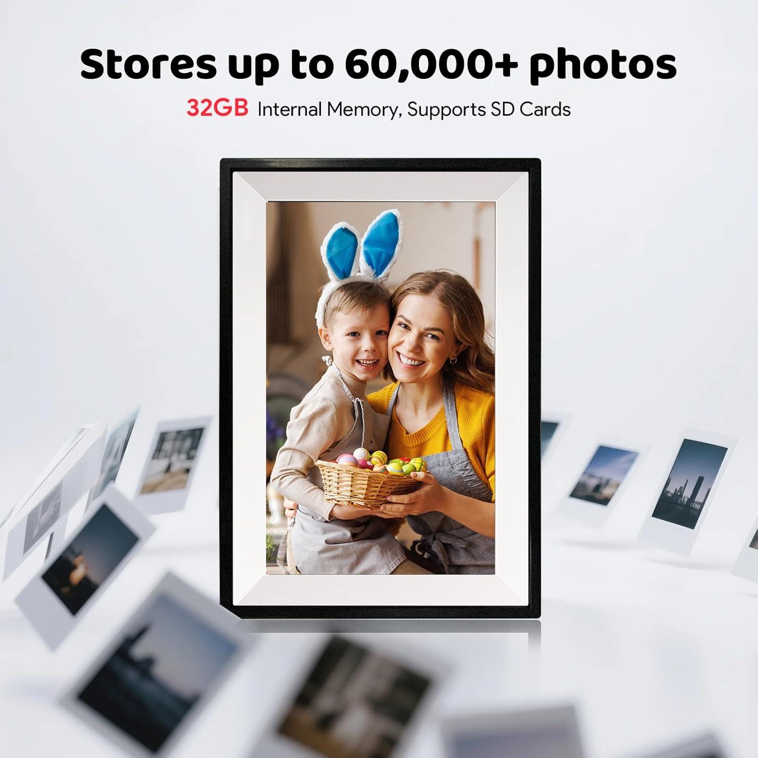 Marco Digital Frameo 10.1" WiFi HD 1280x800 32GB Negro