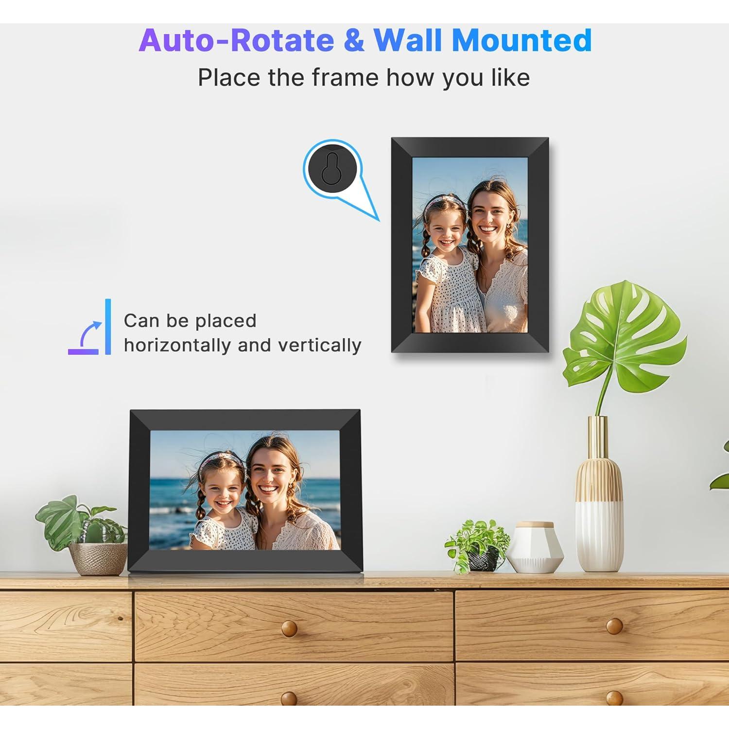 Marco de Fotos Digital MaxAngel 10.1" HD WiFi 32GB