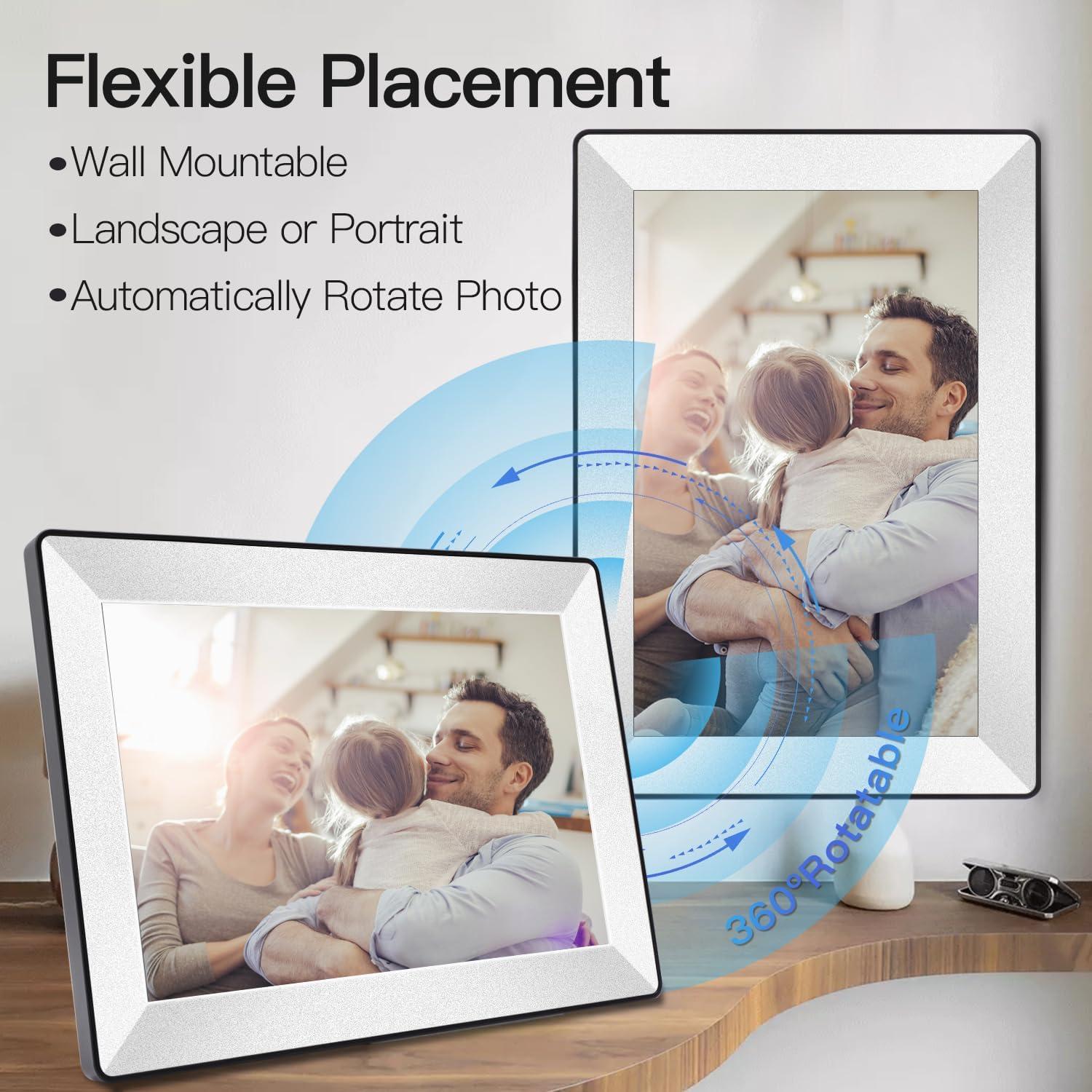 Marco de Fotos Digital Uhale 10.1" WiFi 1280x800 IPS 16GB