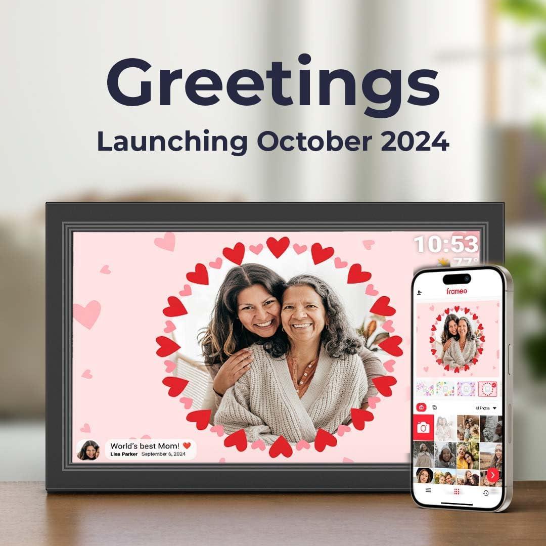 Marco Digital Frameo 15.6" Pantalla Táctil Full HD 32GB