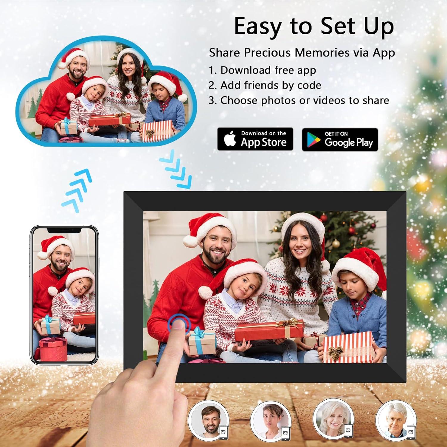 Marco Digital WiFi SSA 10.1" 32GB Pantalla Táctil HD