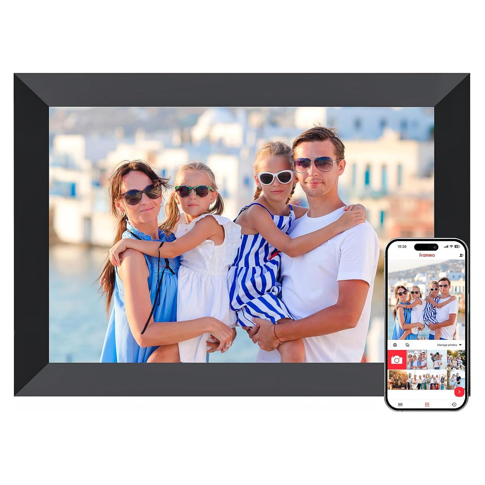 Marco Digital Frameo 10.1" WiFi Pantalla Táctil HD 1280x800