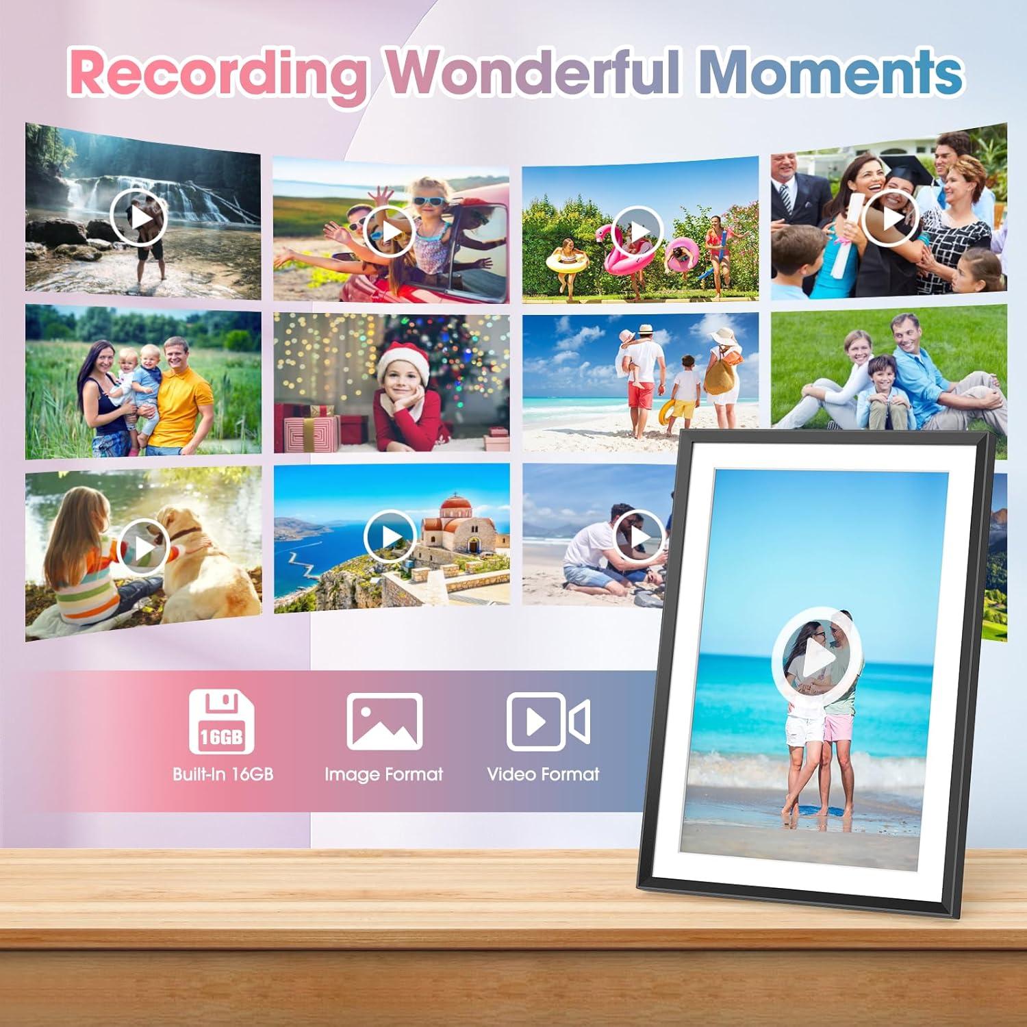 Marco de Fotos Digital Skyzoo 10.1" HD IPS 16GB