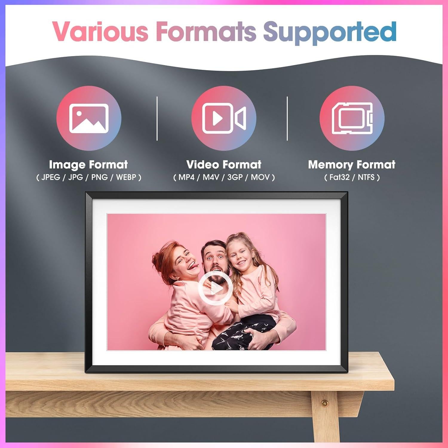 Marco de Fotos Digital Skyzoo 10.1" HD IPS 16GB