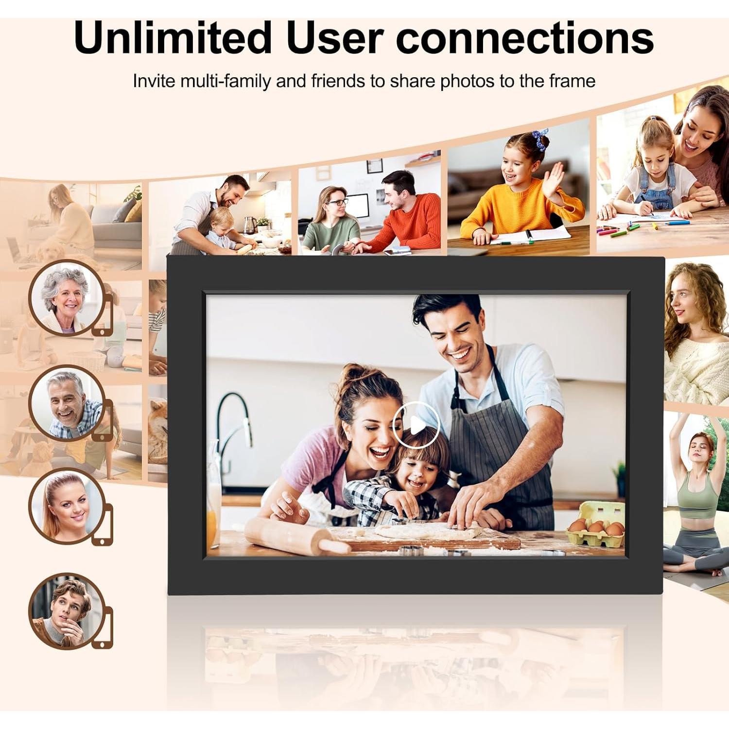 Marco Digital de Fotos WiFi Bgift 10.1" HD 32GB Táctil