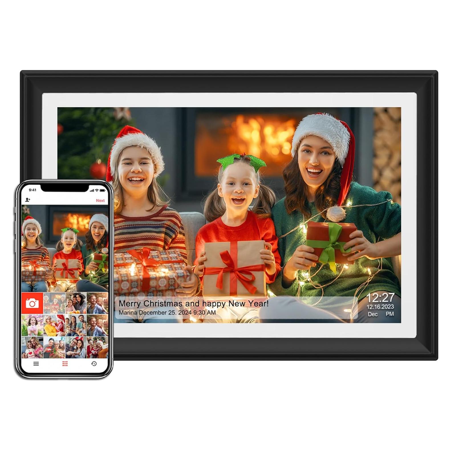 Marco de Fotos Digital Moonka 10.1" WiFi 32GB Pantalla HD