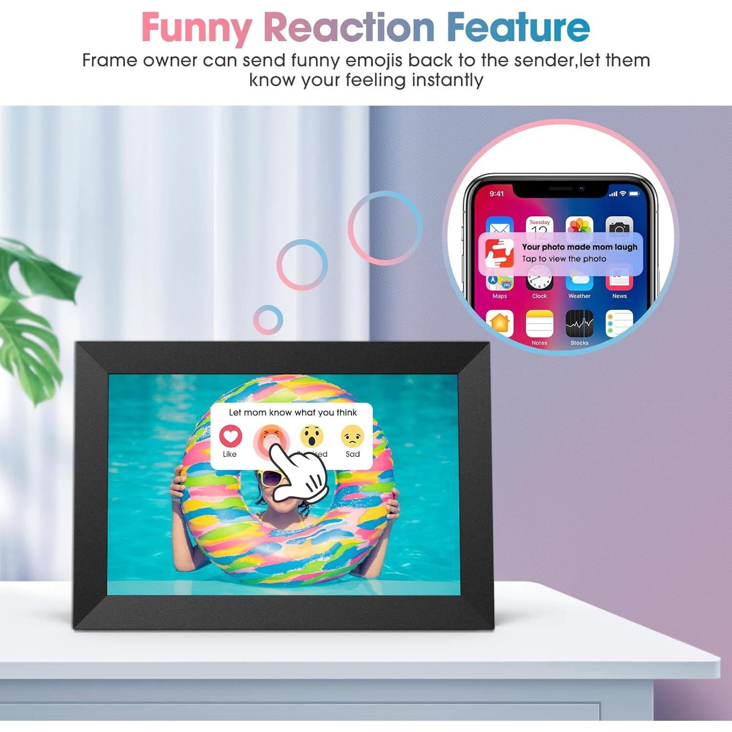 Marco de Fotos Digital WiFi Skyzoo 10.1" 1280x800 Touch