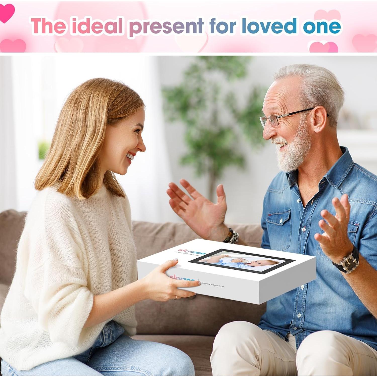 Marco de Fotos Digital WiFi Skyzoo 10.1" 1280x800 Touch