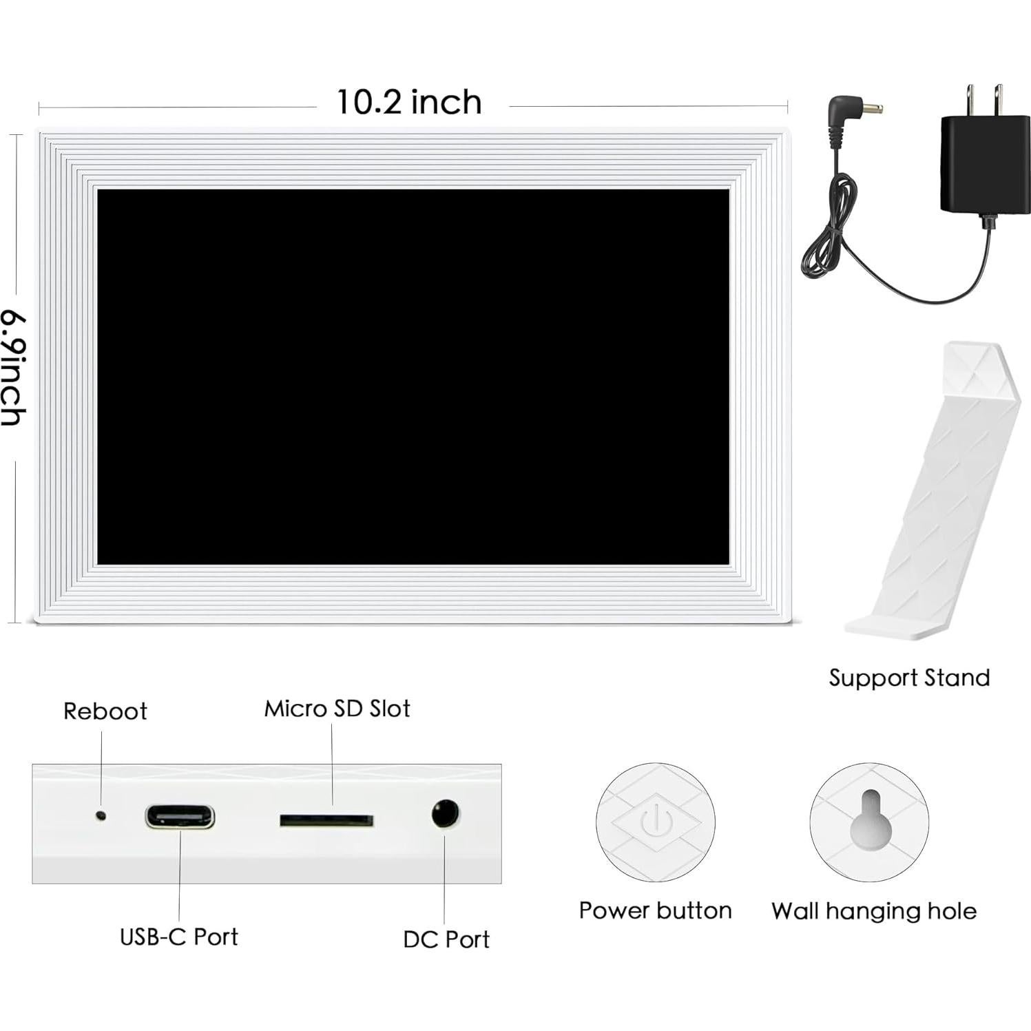 Marco Digital Inteligente Flyruit 10.1" WiFi HD 32GB