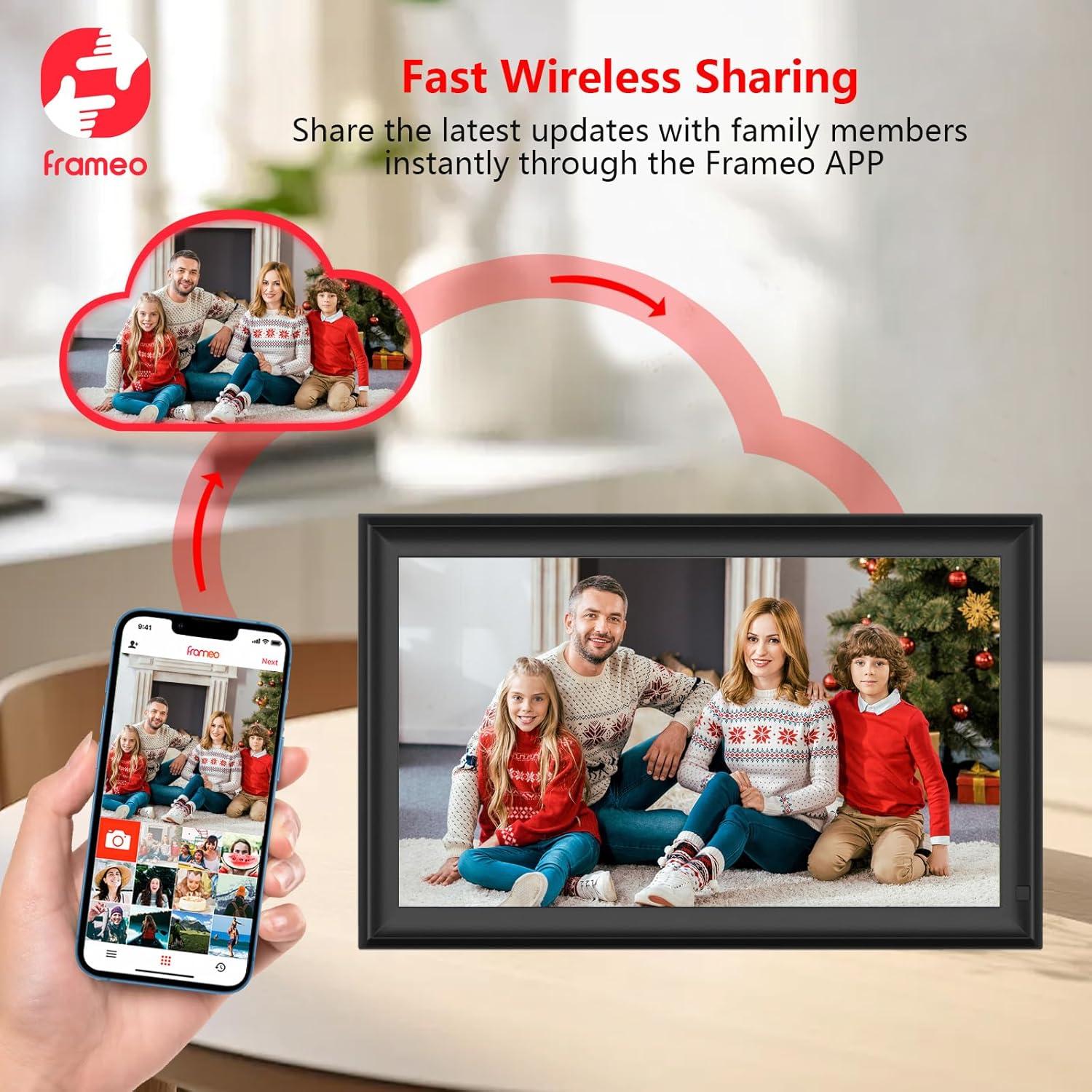 Marco Digital WiFi YENOCK 15.6" FHD 32GB Pantalla Táctil