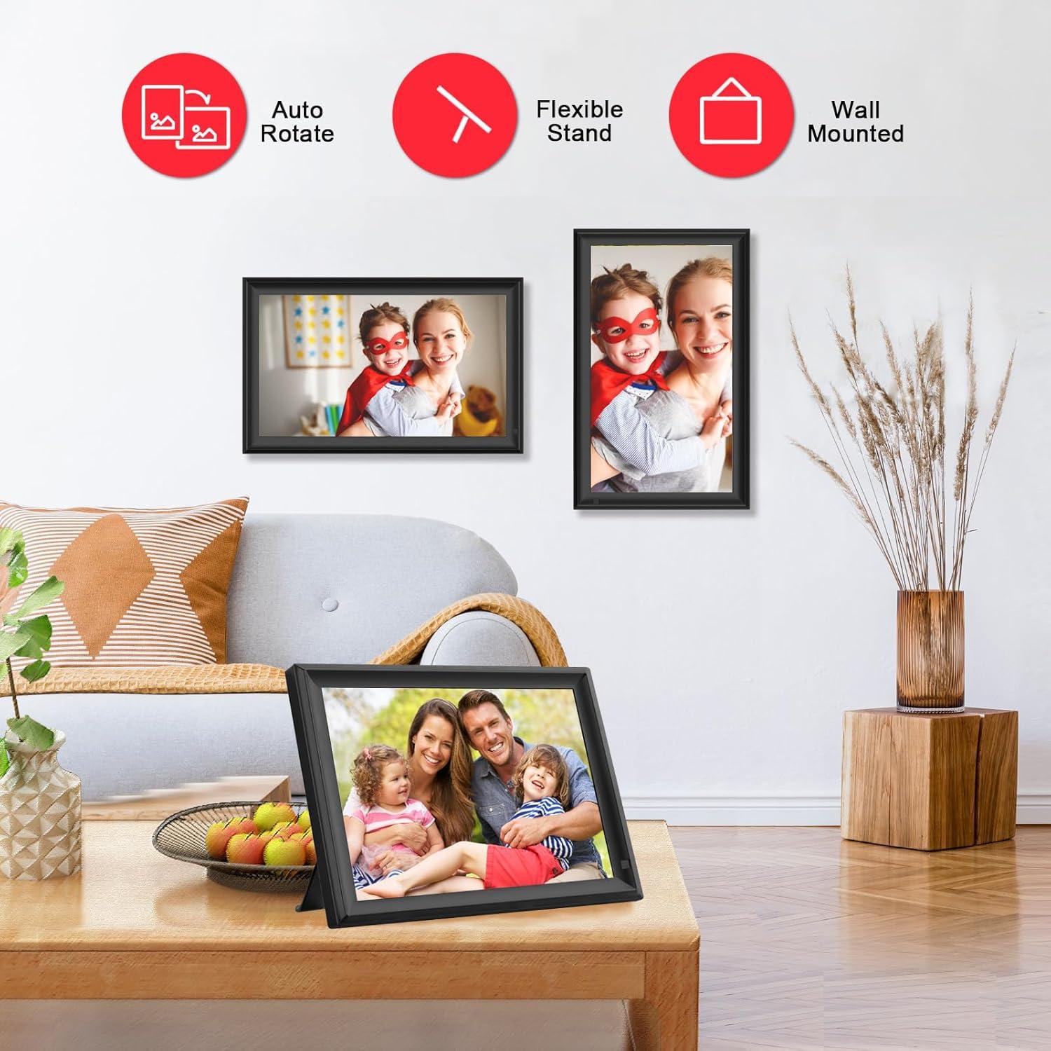 Marco Digital WiFi YENOCK 15.6" FHD 32GB Pantalla Táctil