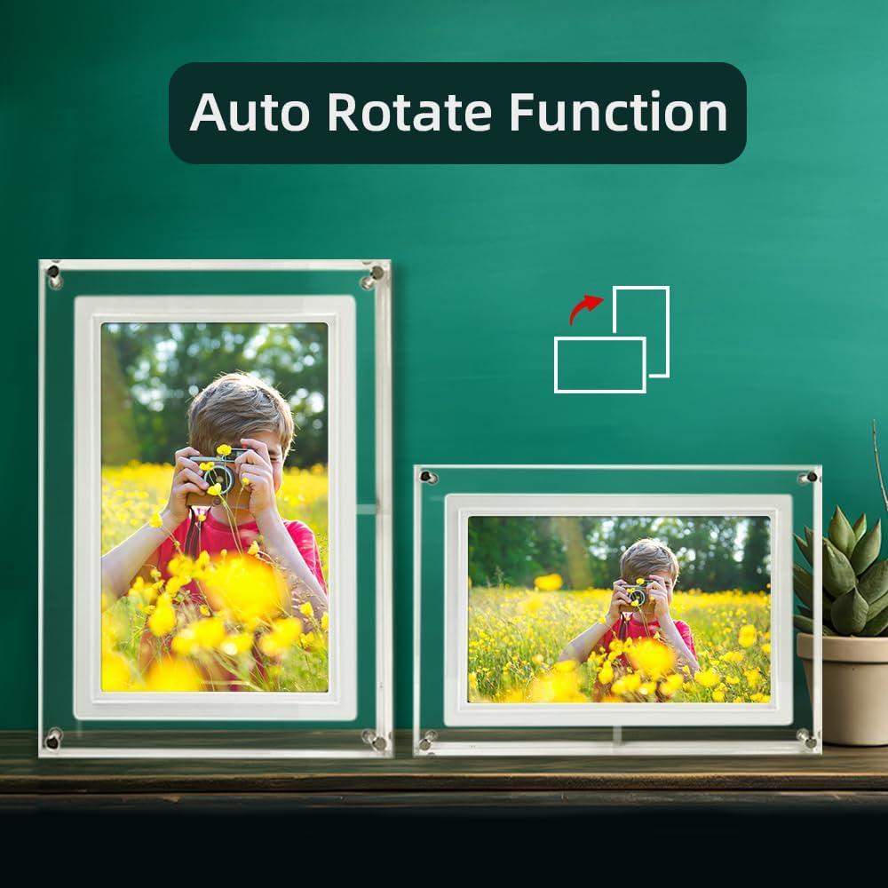 Marco Digital de Fotos WiFi Frameo 5" Acrílico 32GB