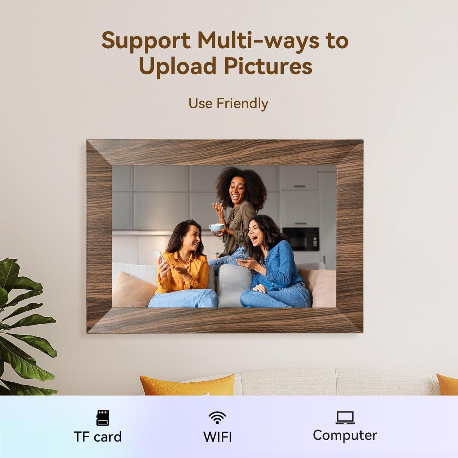 Marco de Fotos Digital BWJBSW 10.1" 32GB WiFi HD 1280x800