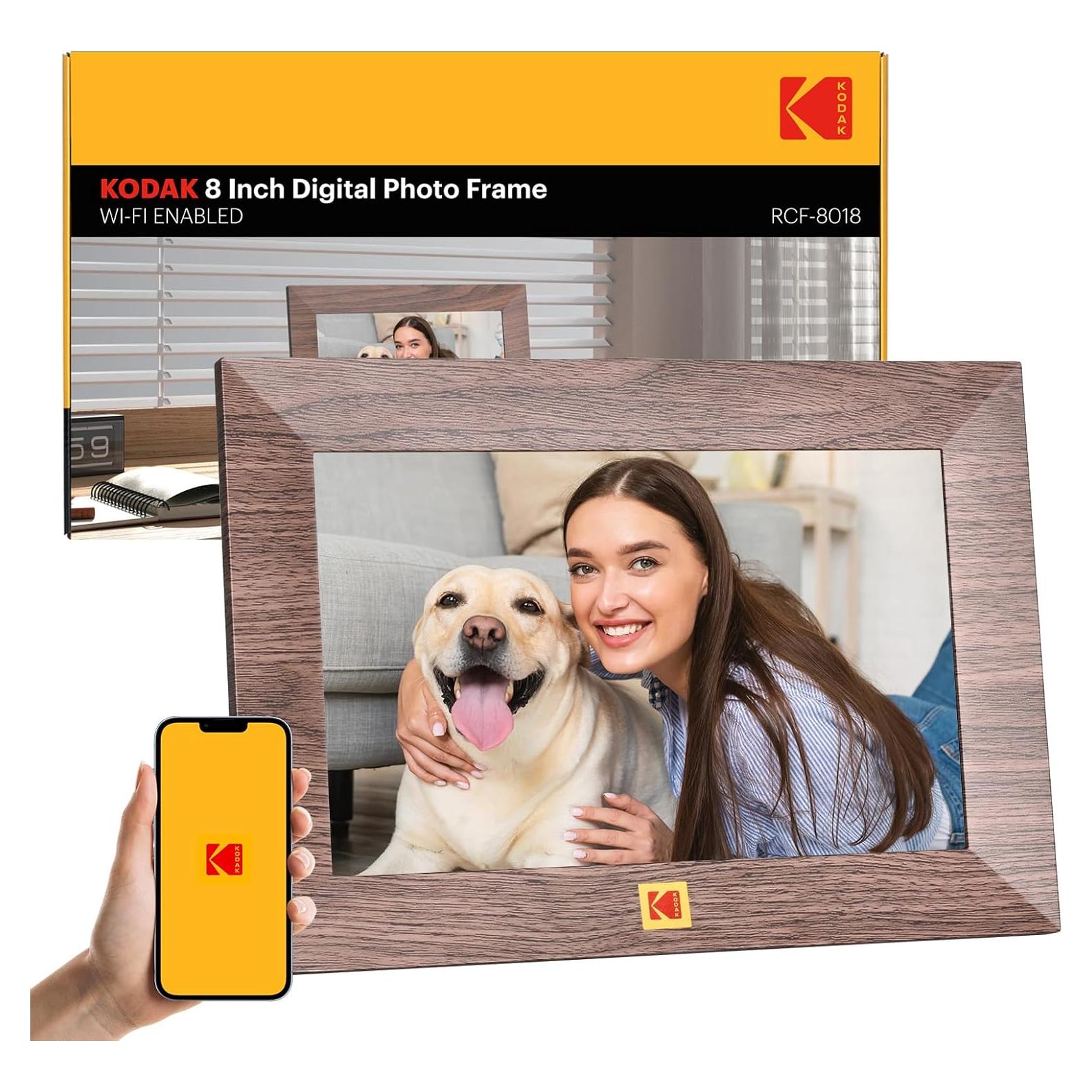 KODAK Marco de Fotos Digital WiFi 8" HD 1280x800 32GB Khaki