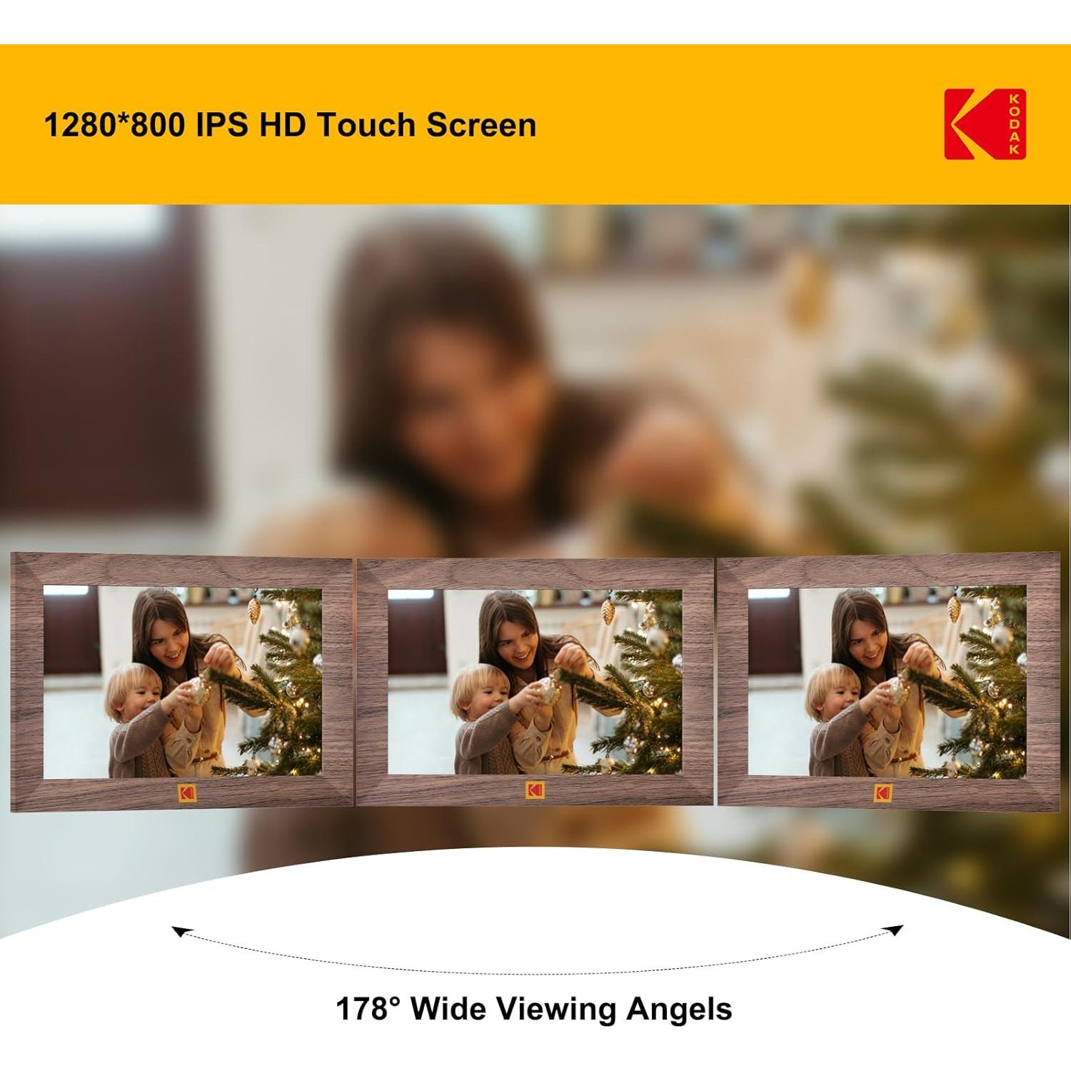 KODAK Marco de Fotos Digital WiFi 8" HD 1280x800 32GB Khaki