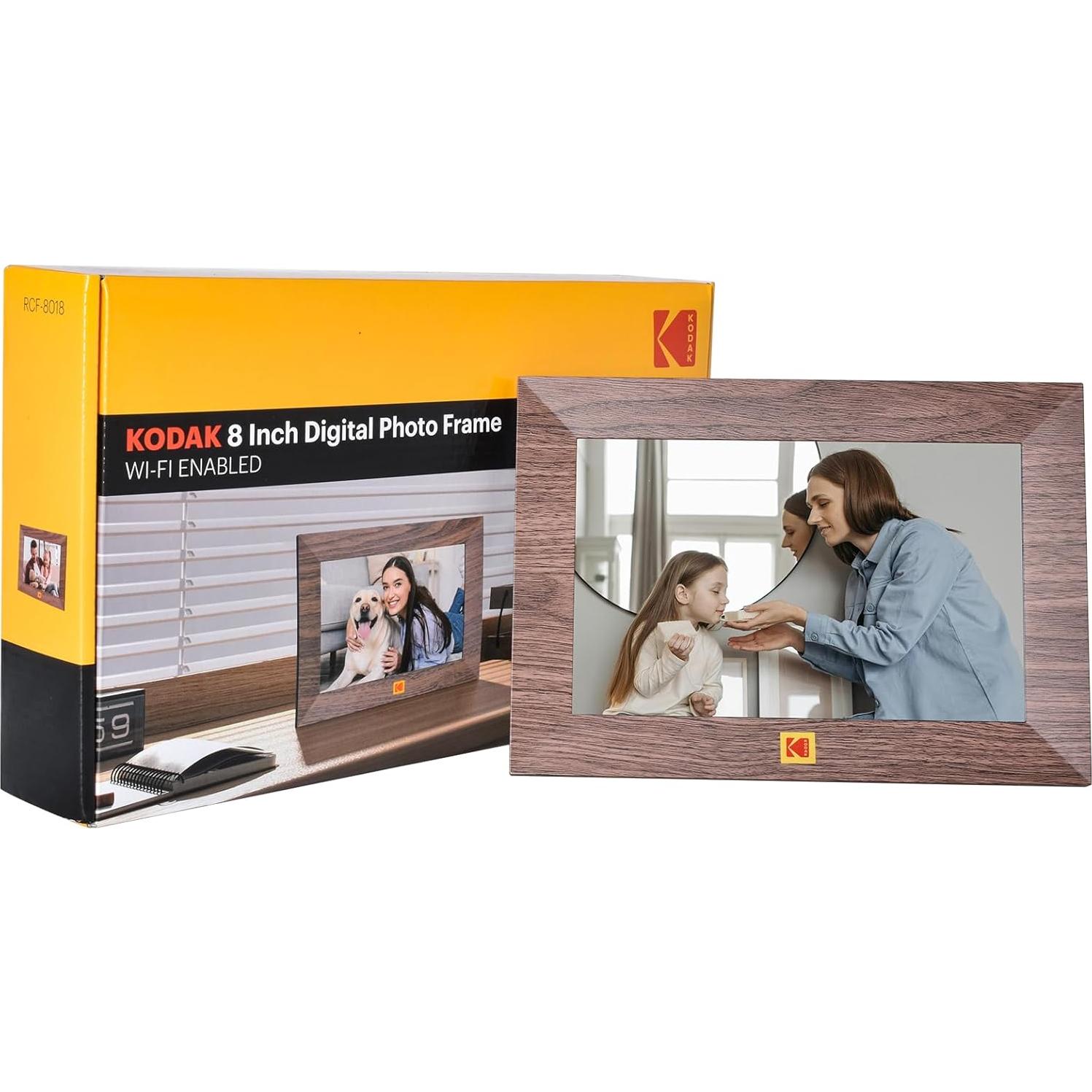 KODAK Marco de Fotos Digital WiFi 8" HD 1280x800 32GB Khaki