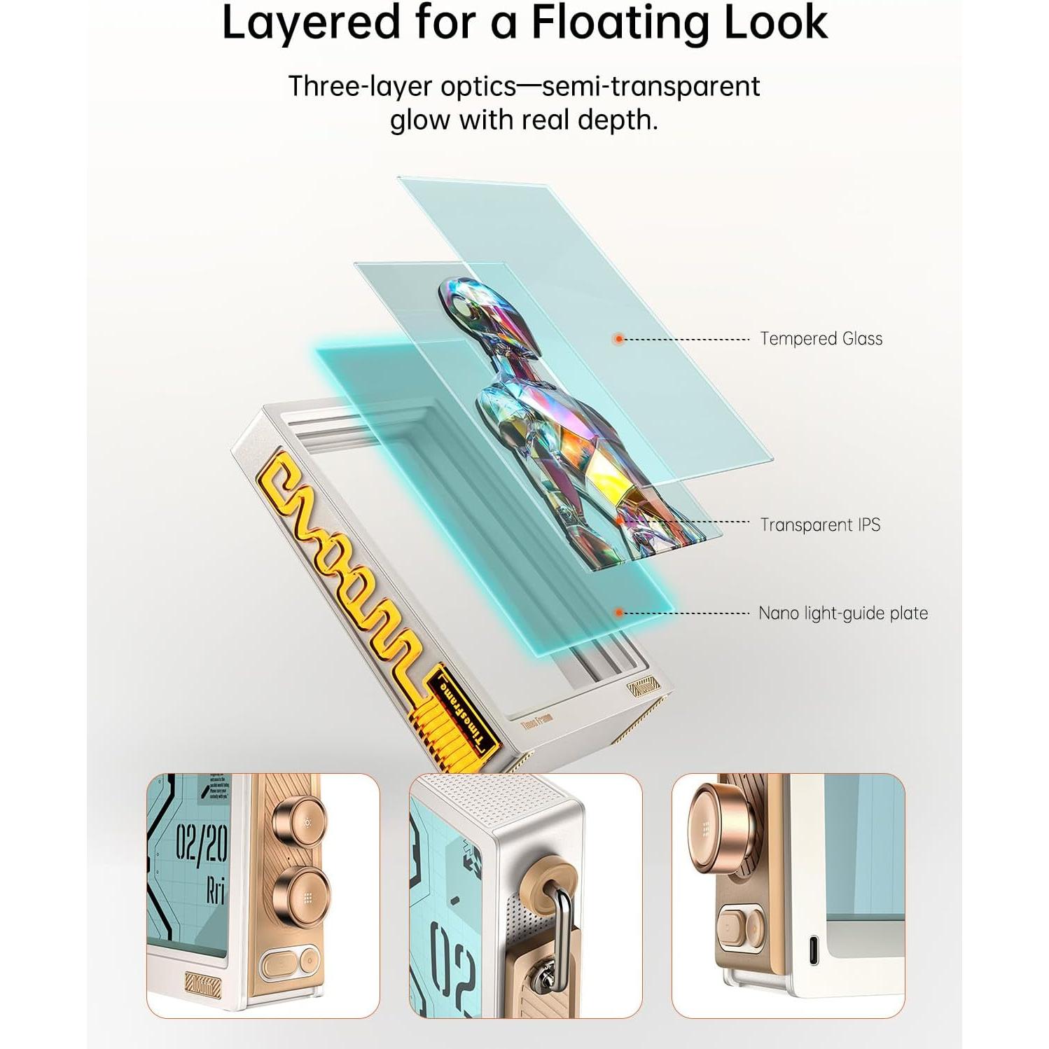 Marco Digital Divoom Times 10.1" WiFi 64GB Fotos y Videos