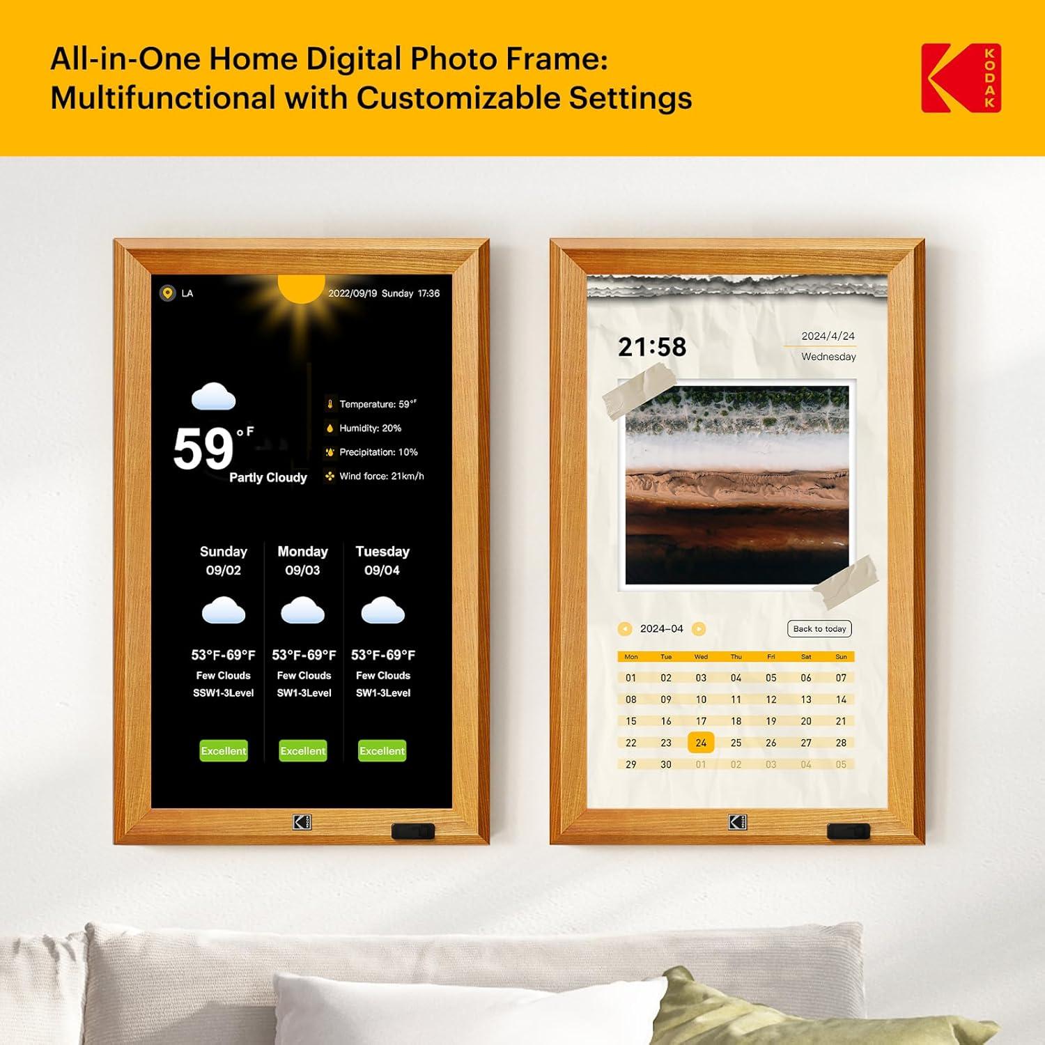 KODAK Marco Digital WiFi 17.3" FHD 1920x1080 32GB Madera