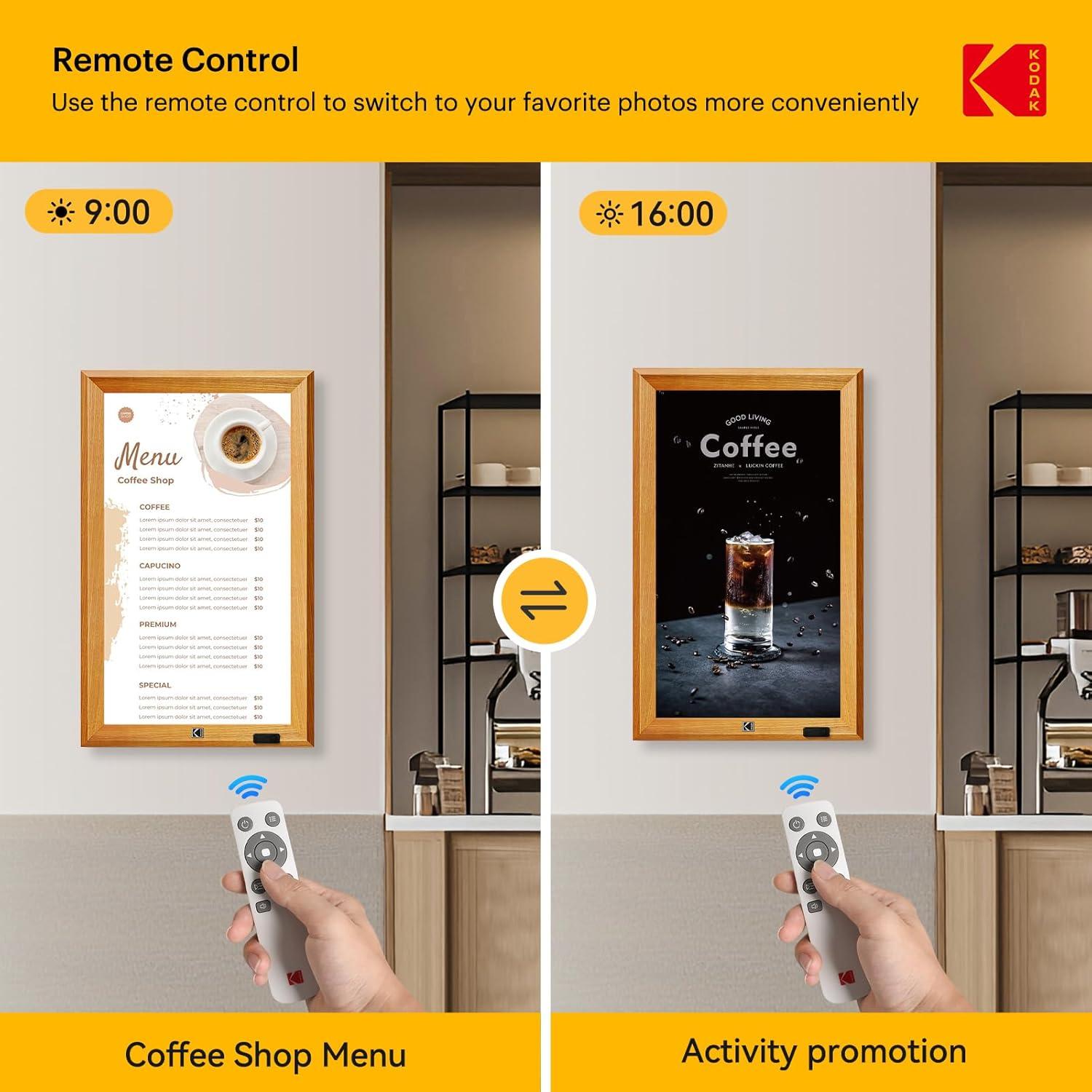 KODAK Marco Digital WiFi 17.3" FHD 1920x1080 32GB Madera