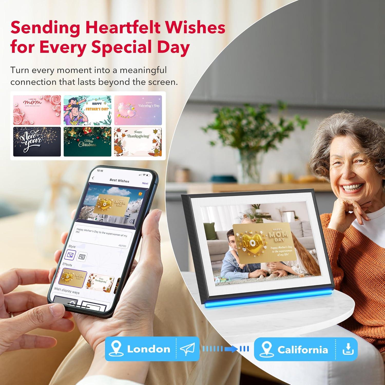 Marco Digital WiFi RCA 10.1" IPS HD 32GB Negro y Blanco