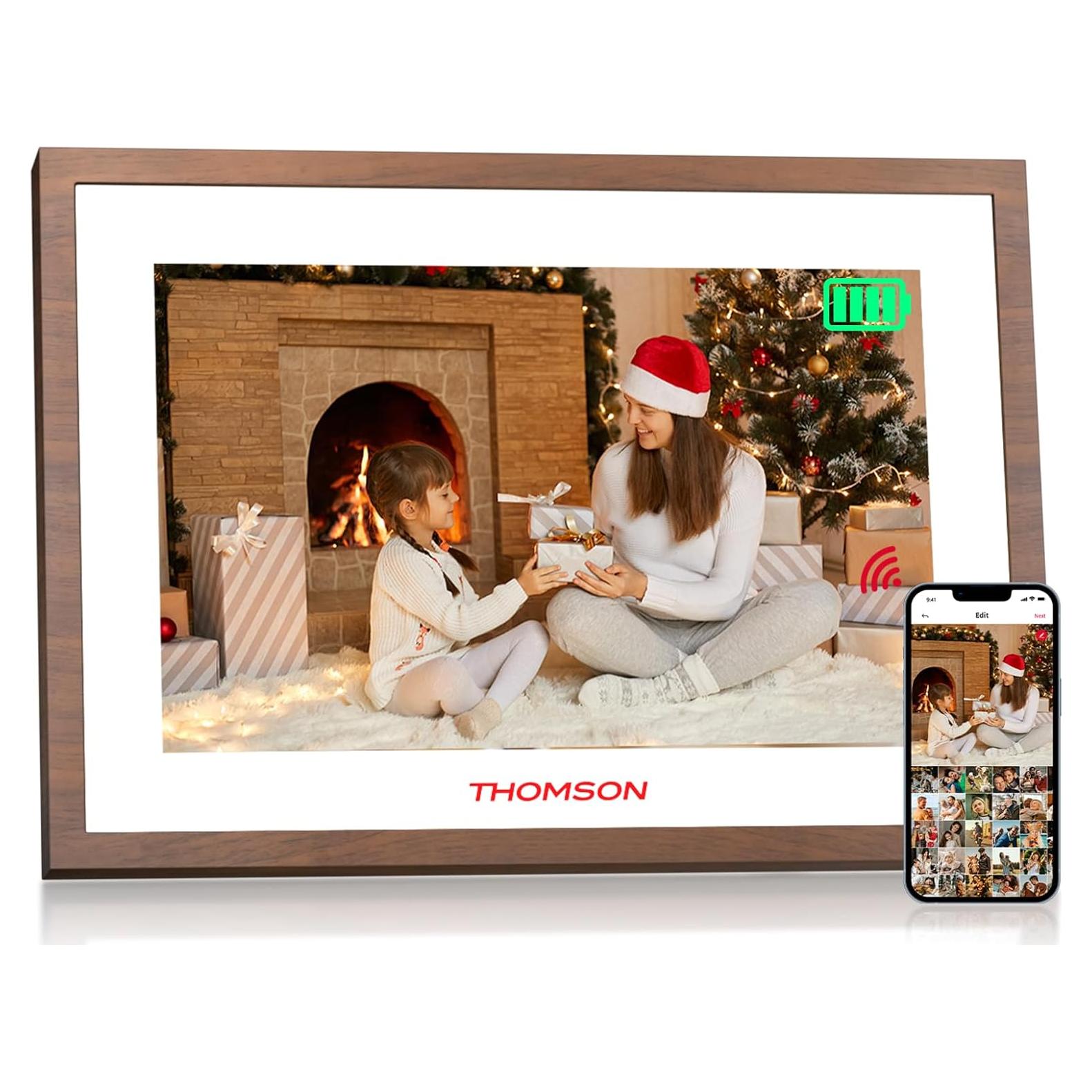 Marco de Fotos Digital THOMSON 10.1" WiFi 32GB Batería 4000mAh