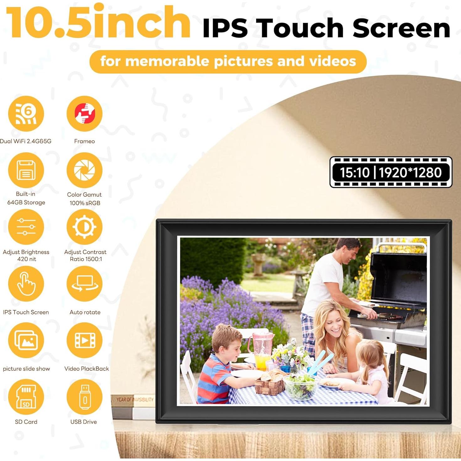 Marco Digital WiFi REUMAR 10.5" 64GB FHD 1920x1280