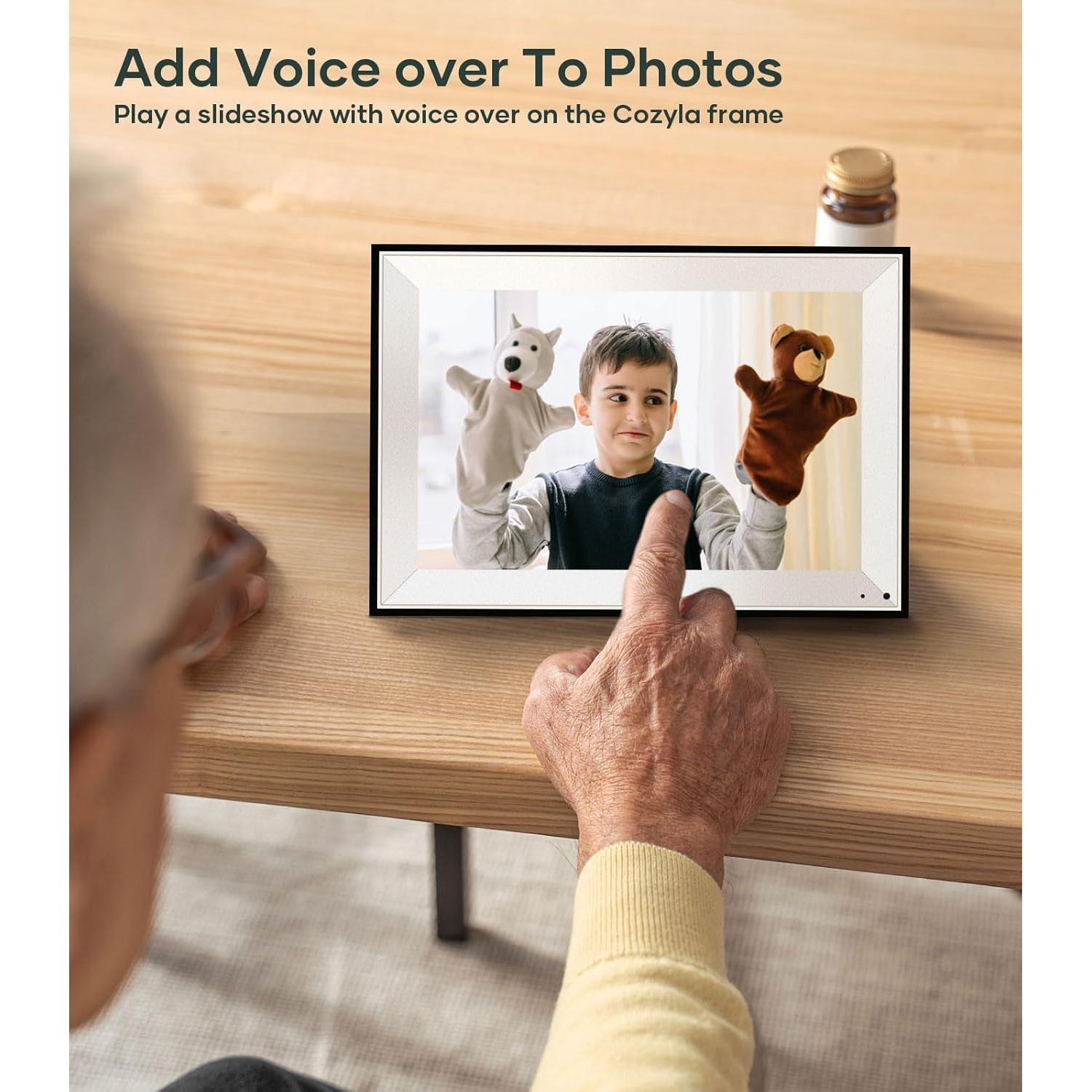 Marco Digital Cozyla 10.1" WiFi IA Almacenamiento Ilimitado