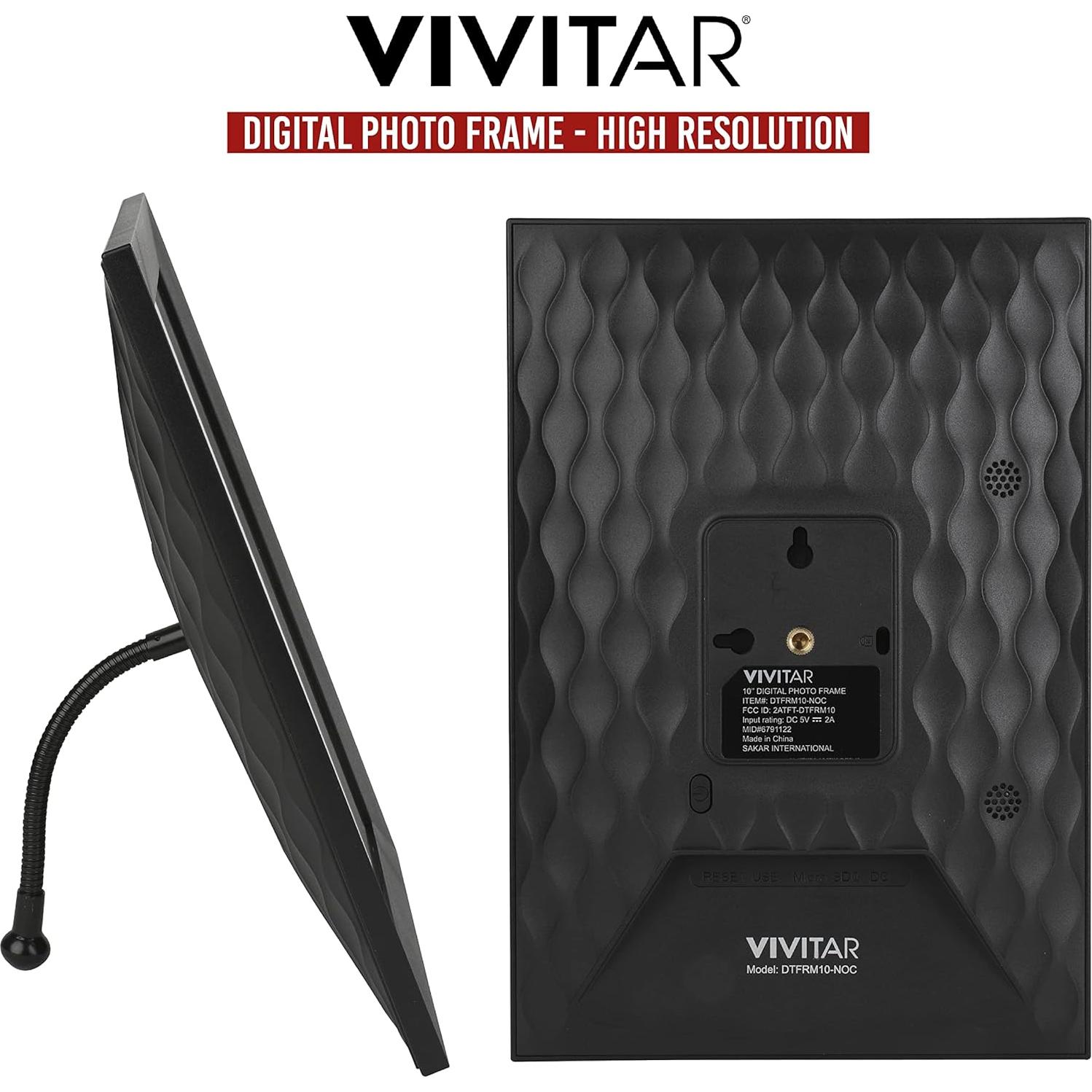 Marco Digital de Fotos VIVITAR 10" WiFi Pantalla Táctil LCD