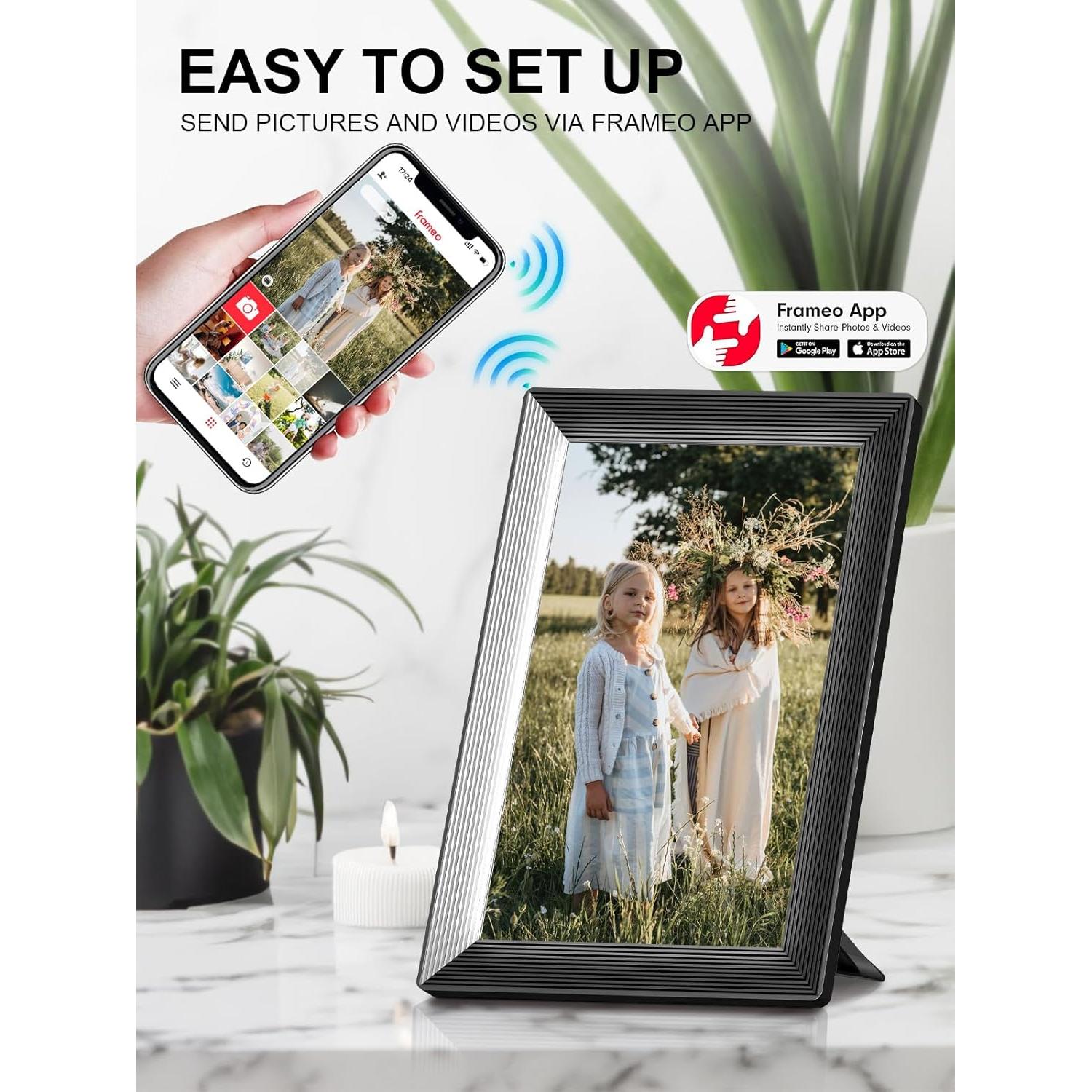 Marco de Fotos Digital Moman WF11T 10.1" HD WiFi 32GB