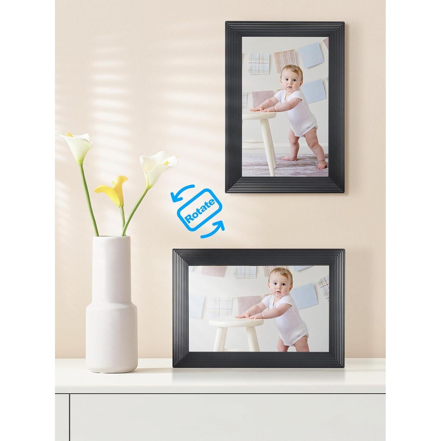 Marco de Fotos Digital Moman WF11T 10.1" HD WiFi 32GB