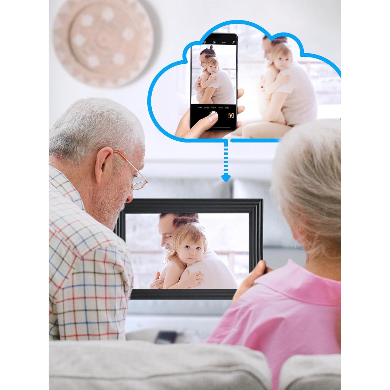 Marco de Fotos Digital Moman WF11T 10.1" HD WiFi 32GB