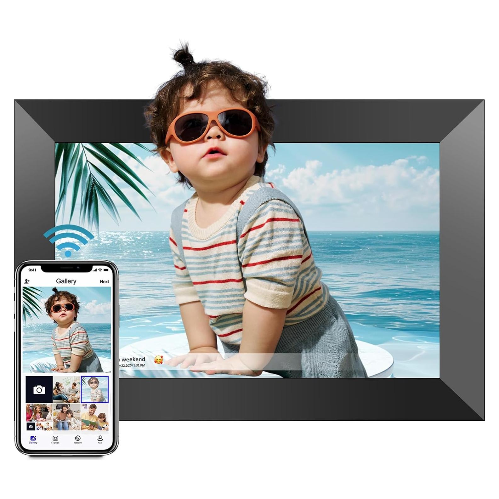 Marco de Fotos Digital Uhale 10.1" WiFi 32GB Pantalla IPS