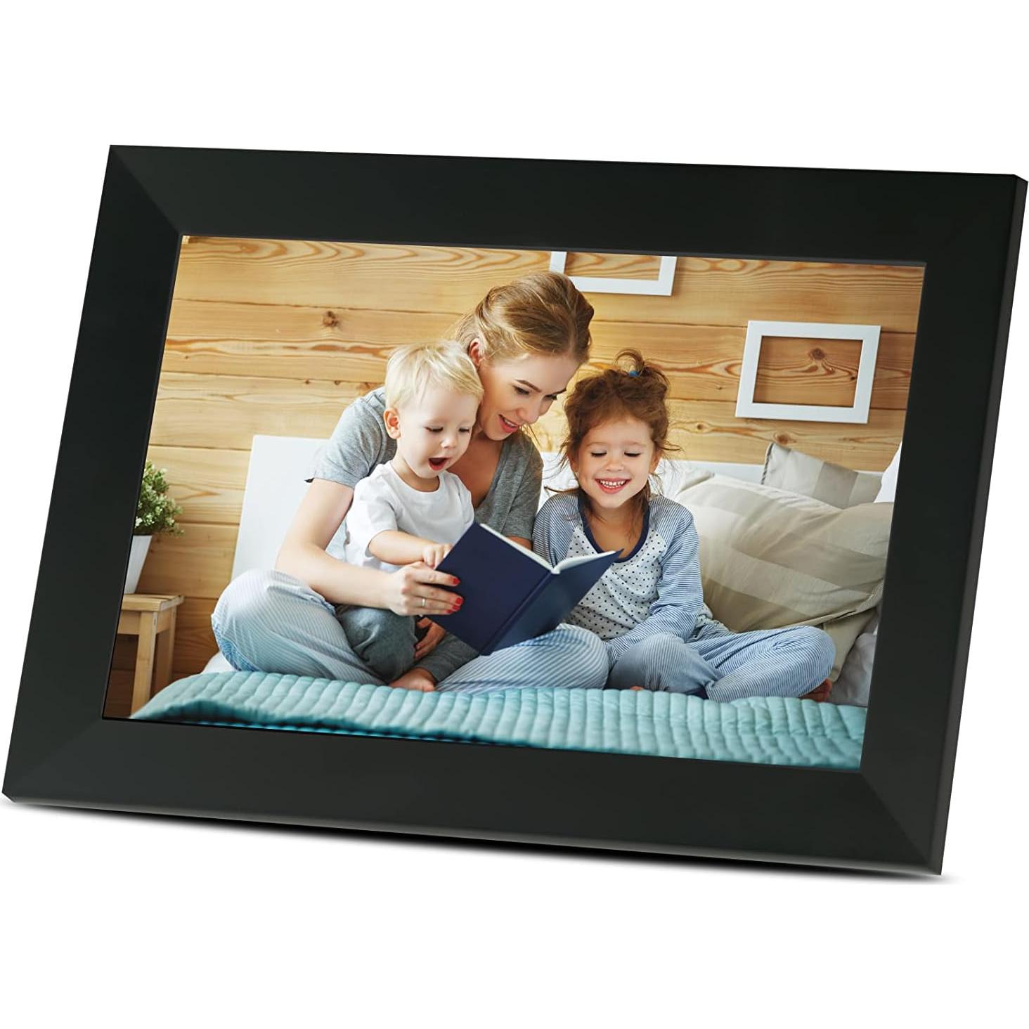 Marco de Fotos Inteligente Bell+Howell 10.1" HD Frameo Negro