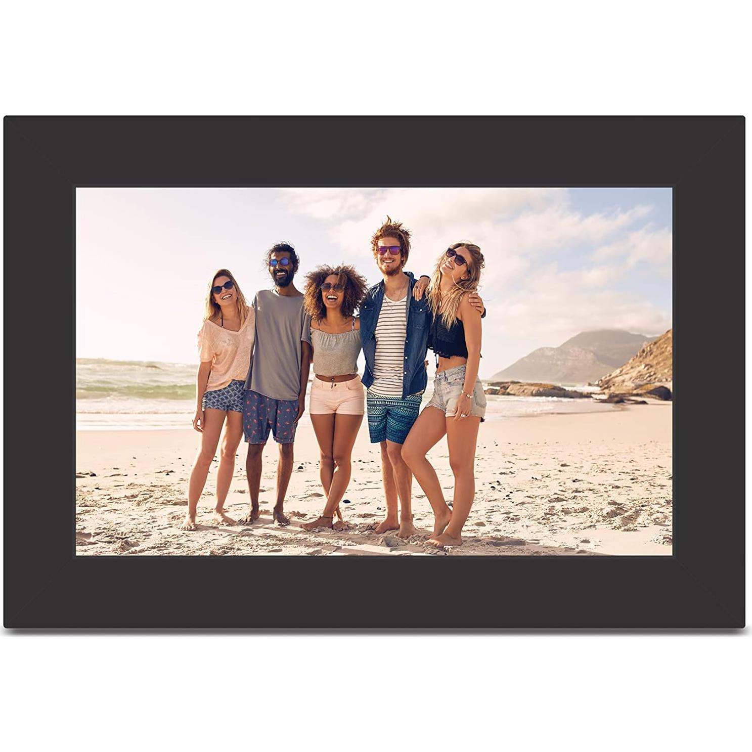 Marco de Fotos Inteligente Bell+Howell 10.1" HD Frameo Negro