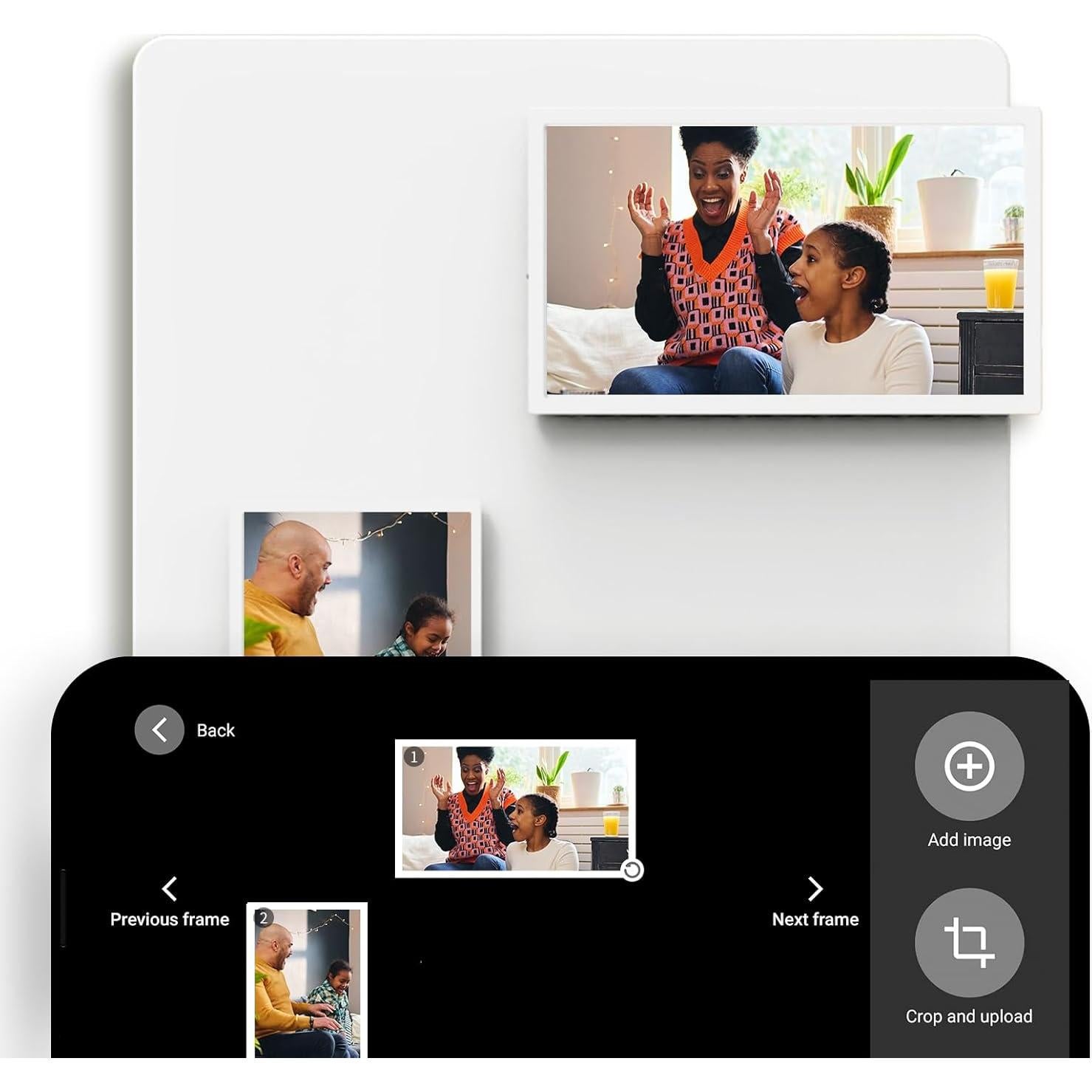 Marco de Foto Digital WiFi PIN TURA 10.1" y 13.3" FHD IPS