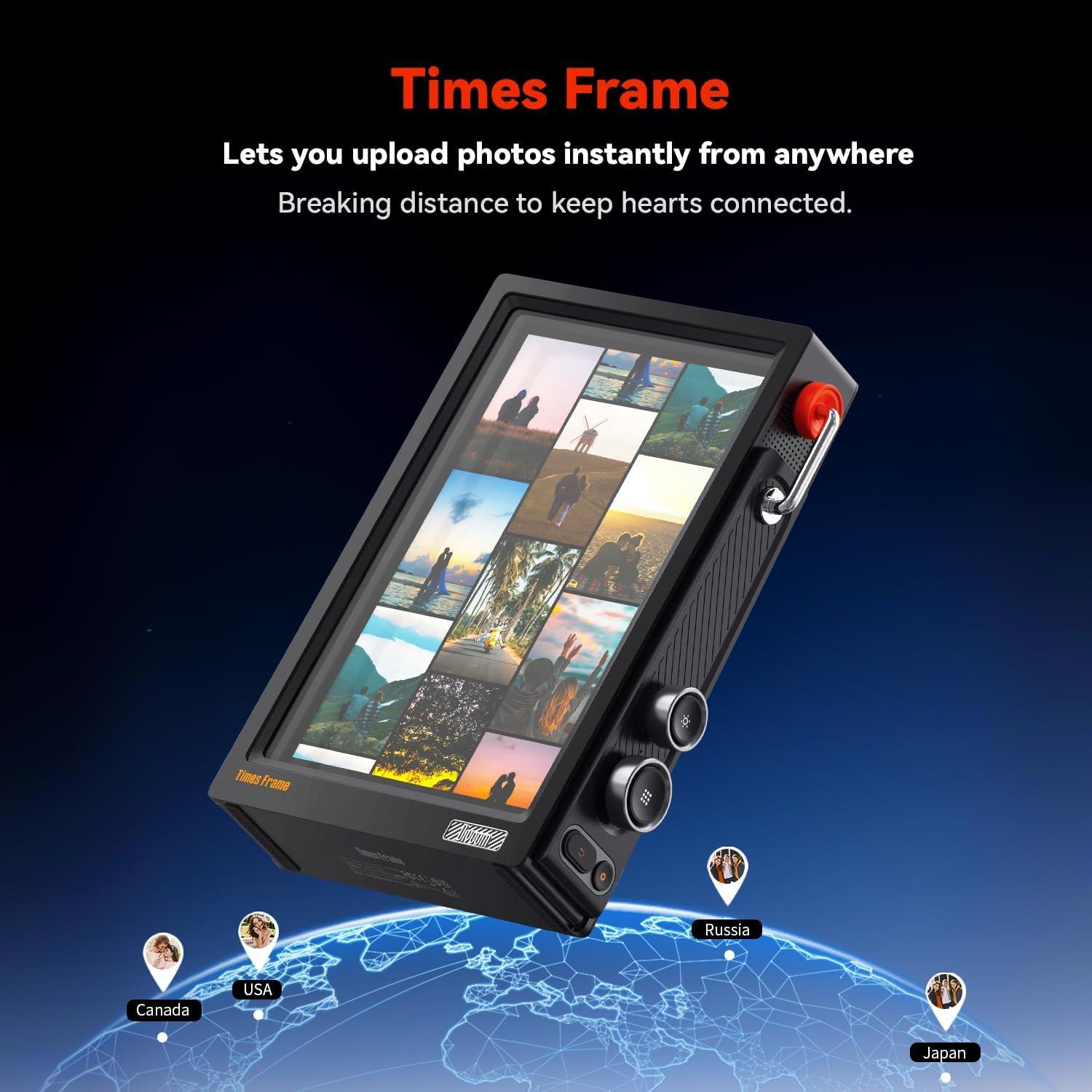 Divoom Times Frame - Marco Digital WiFi 10.1" HD 64GB Negro