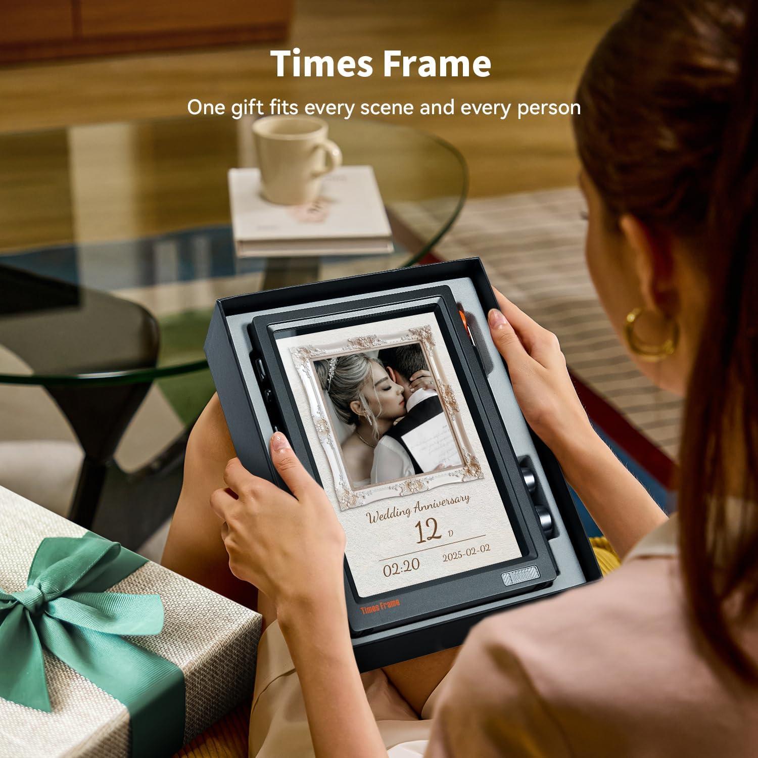 Divoom Times Frame - Marco Digital WiFi 10.1" HD 64GB Negro