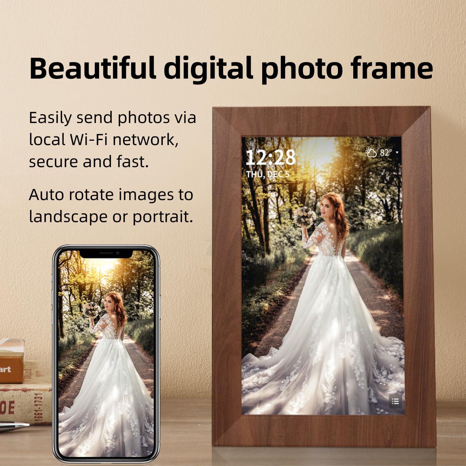 Calendario Digital Inteligente 10.1" Wi-Fi MingYa - Fotos y Google Calendar