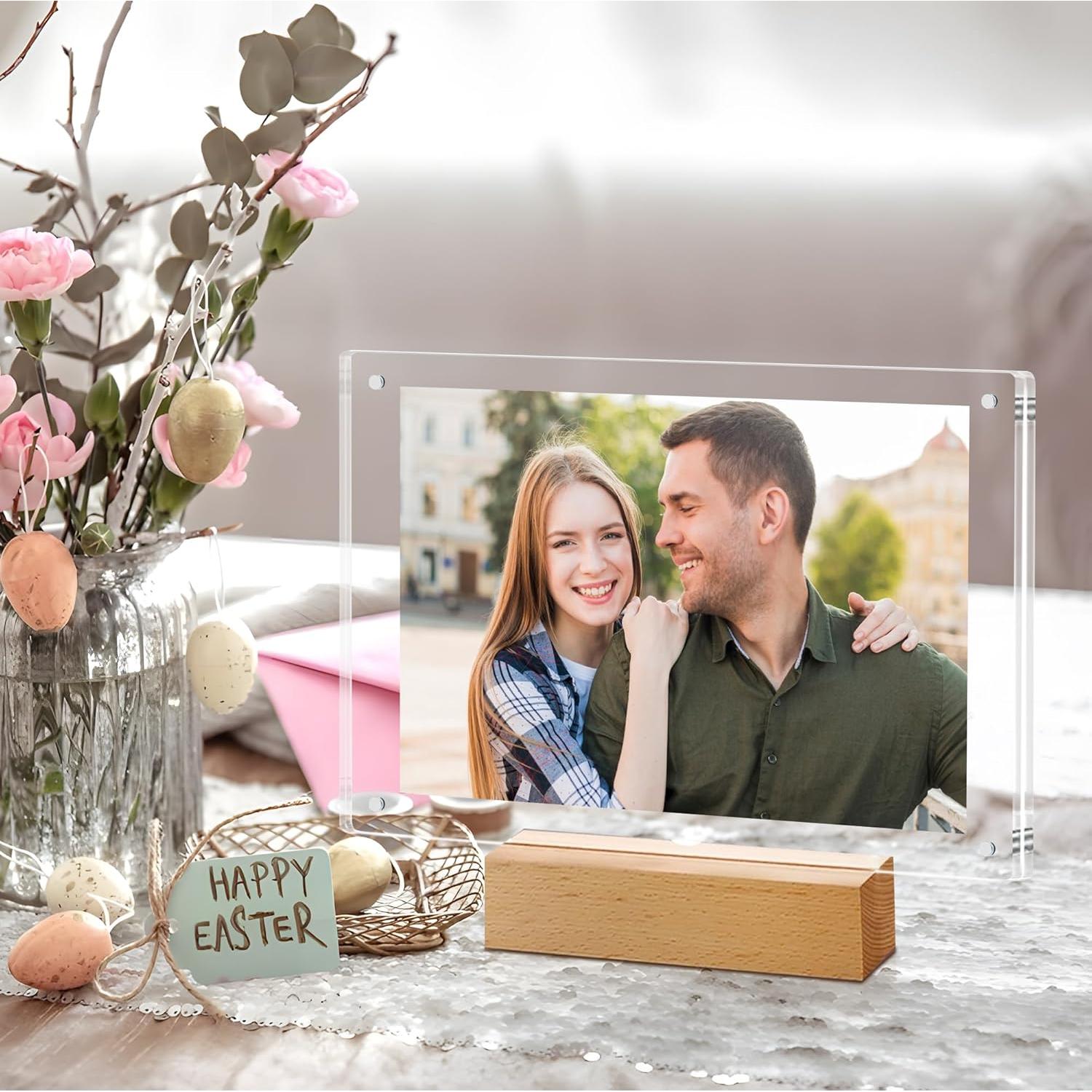 Marco de Imagen Iluminado 12.7x17.8 cm Aapee LED Color