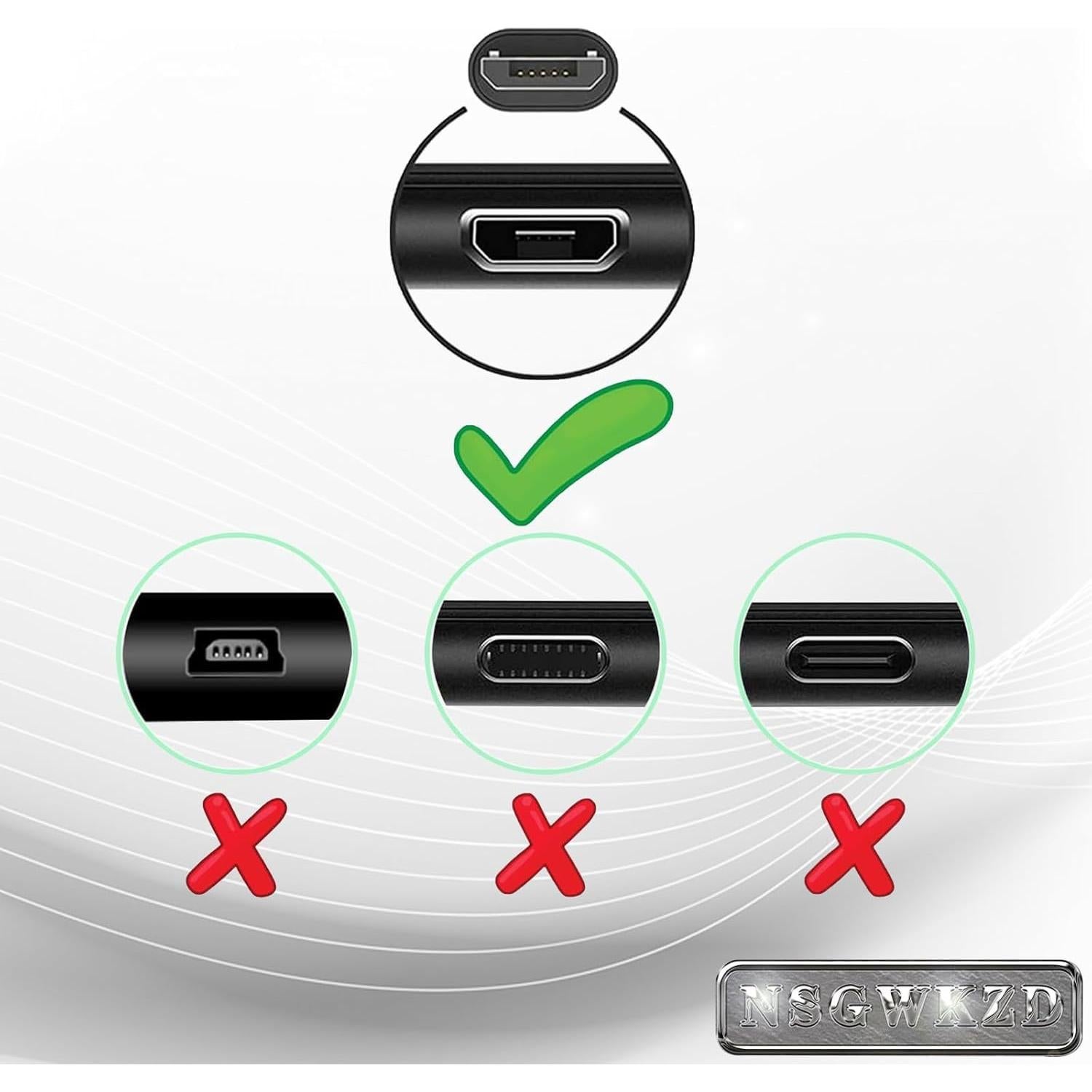 Cable de Alimentación 3m para Roku Streaming Stick y Control Remoto