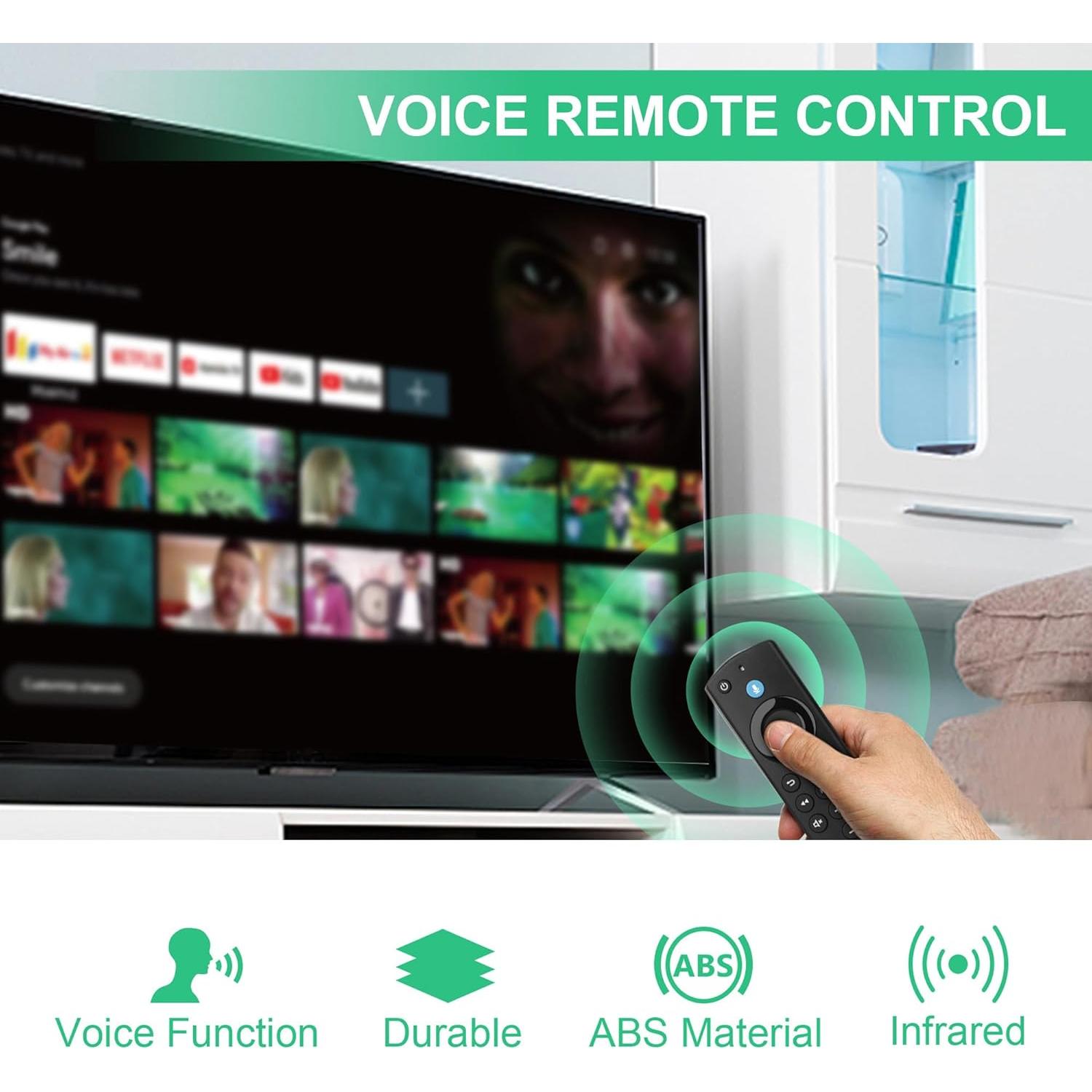 Control Remoto de Voz SZILBZ 3ra Generación para Smart TV
