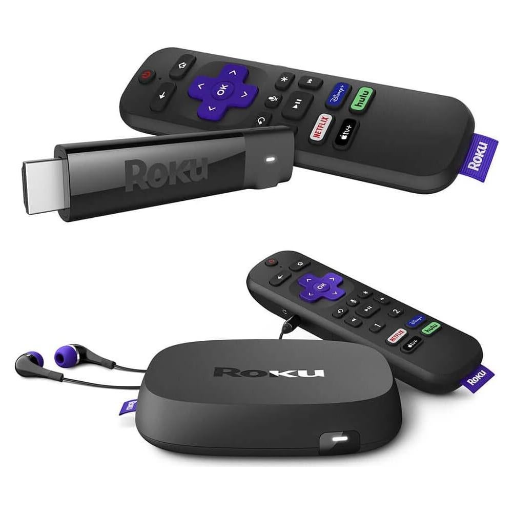Roku Streaming Stick+ 4K UHD 2020 - Control Remoto por Voz