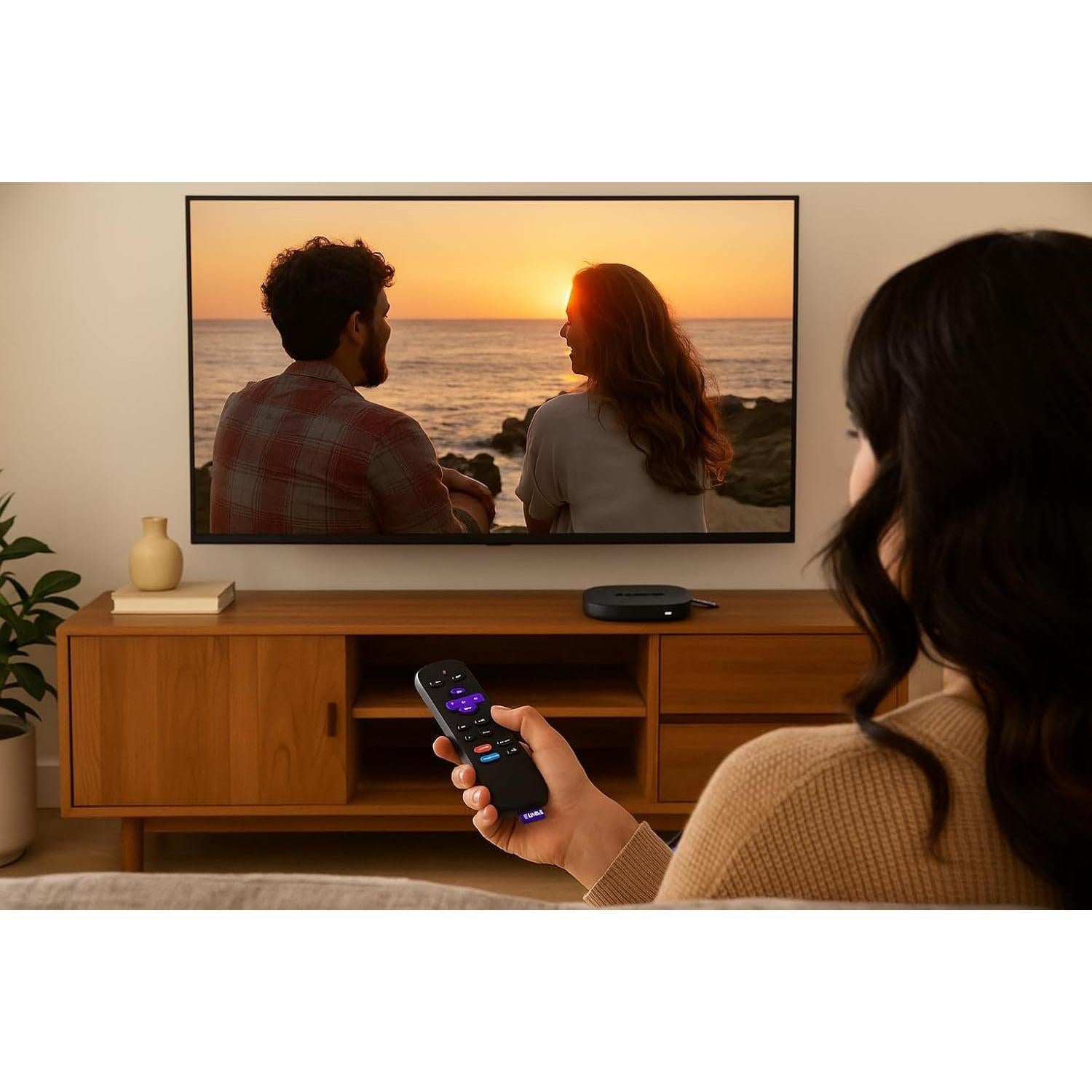 Roku Streaming Stick+ 4K UHD 2020 - Control Remoto por Voz