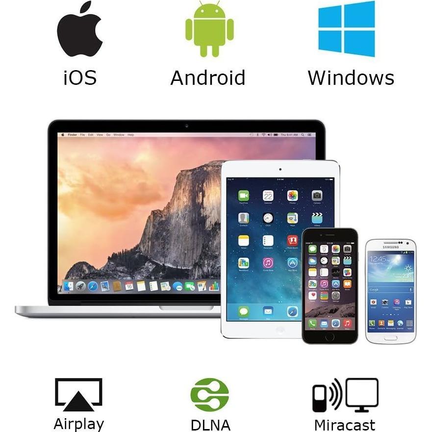 Adaptador Inalámbrico SmartSee STCD0003 1080P HDMI Pantalla