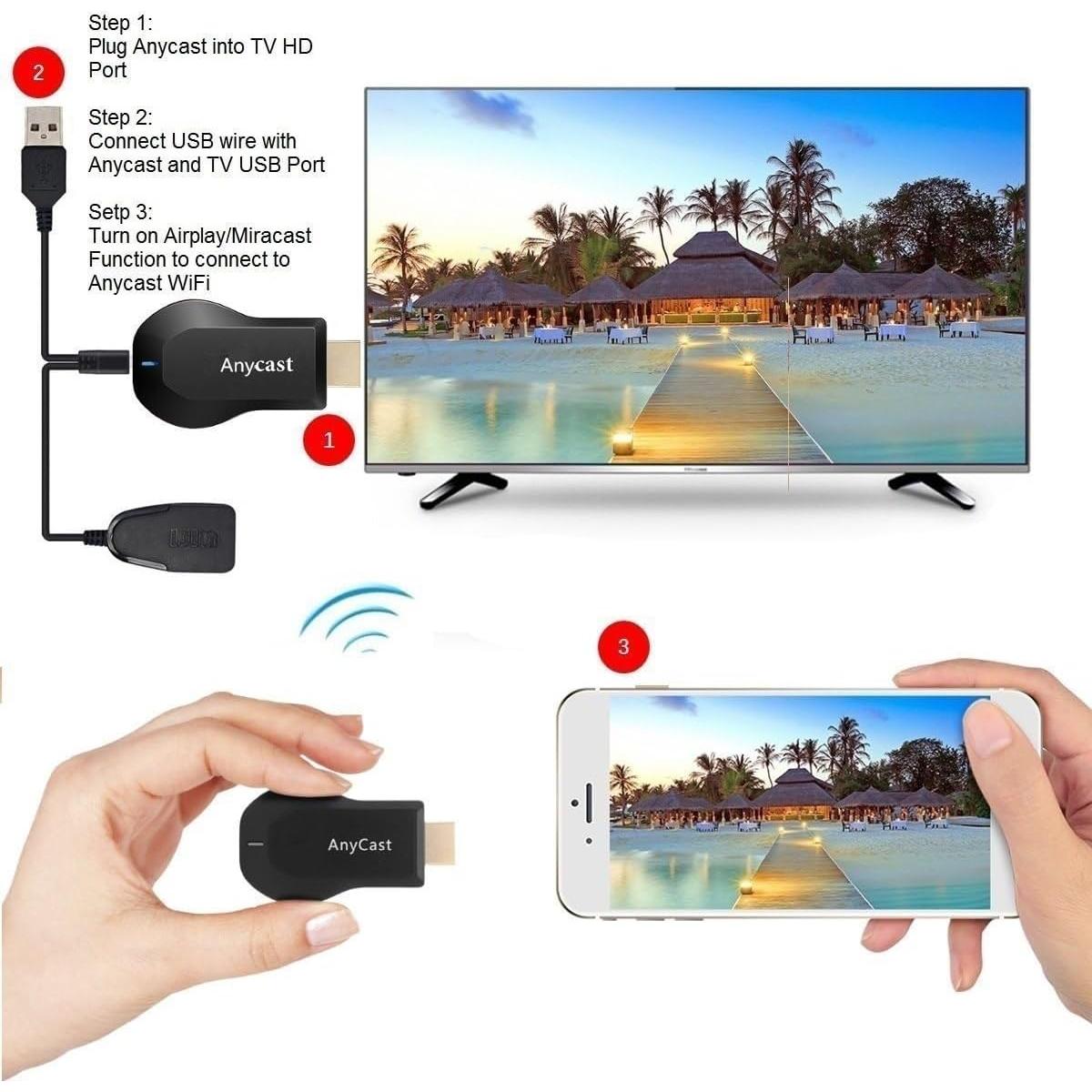 Adaptador de Pantalla Inalámbrico SmartSee STCD0073JP 1080P